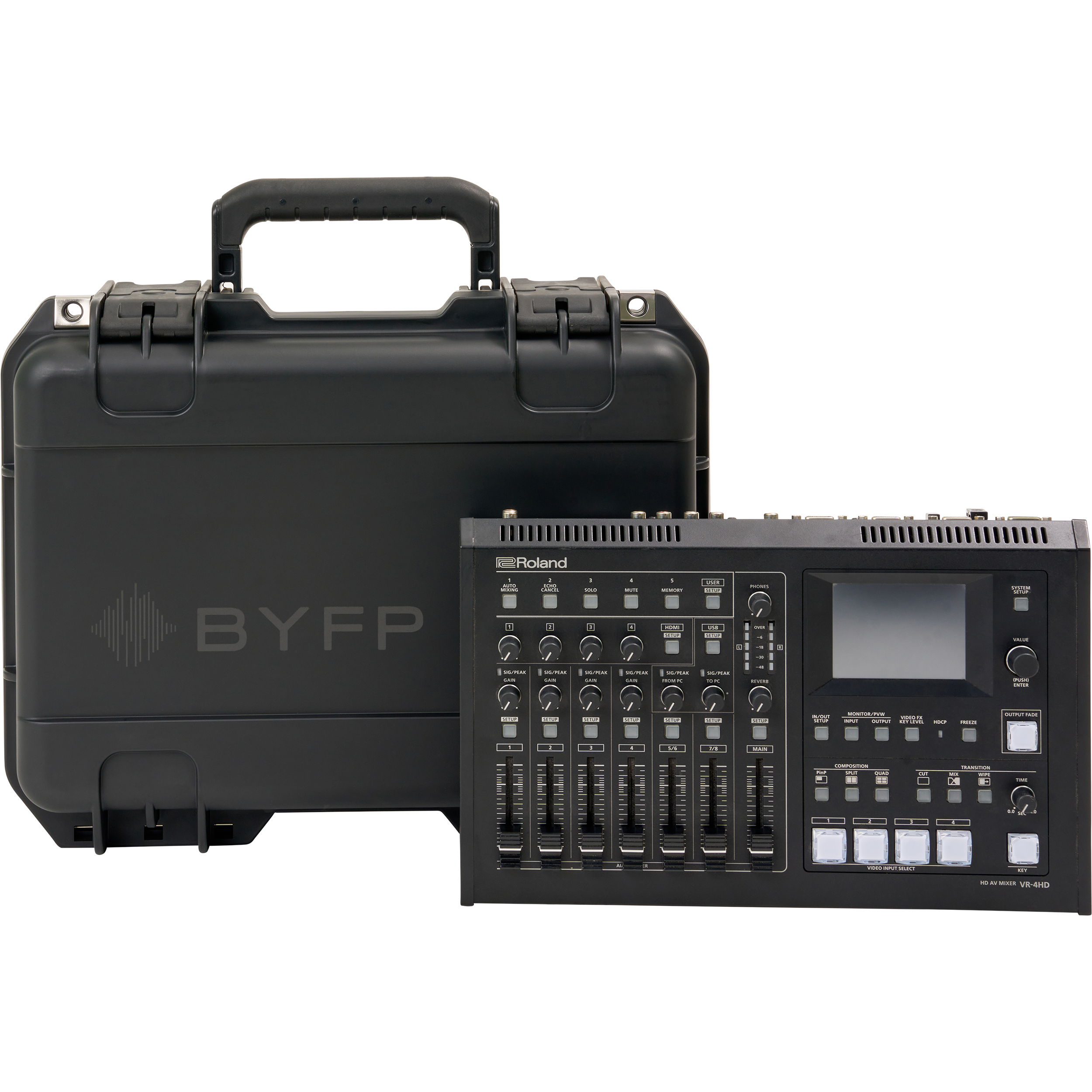 Roland VR-4HD Video Switcher tourPack with BYFP ipCase