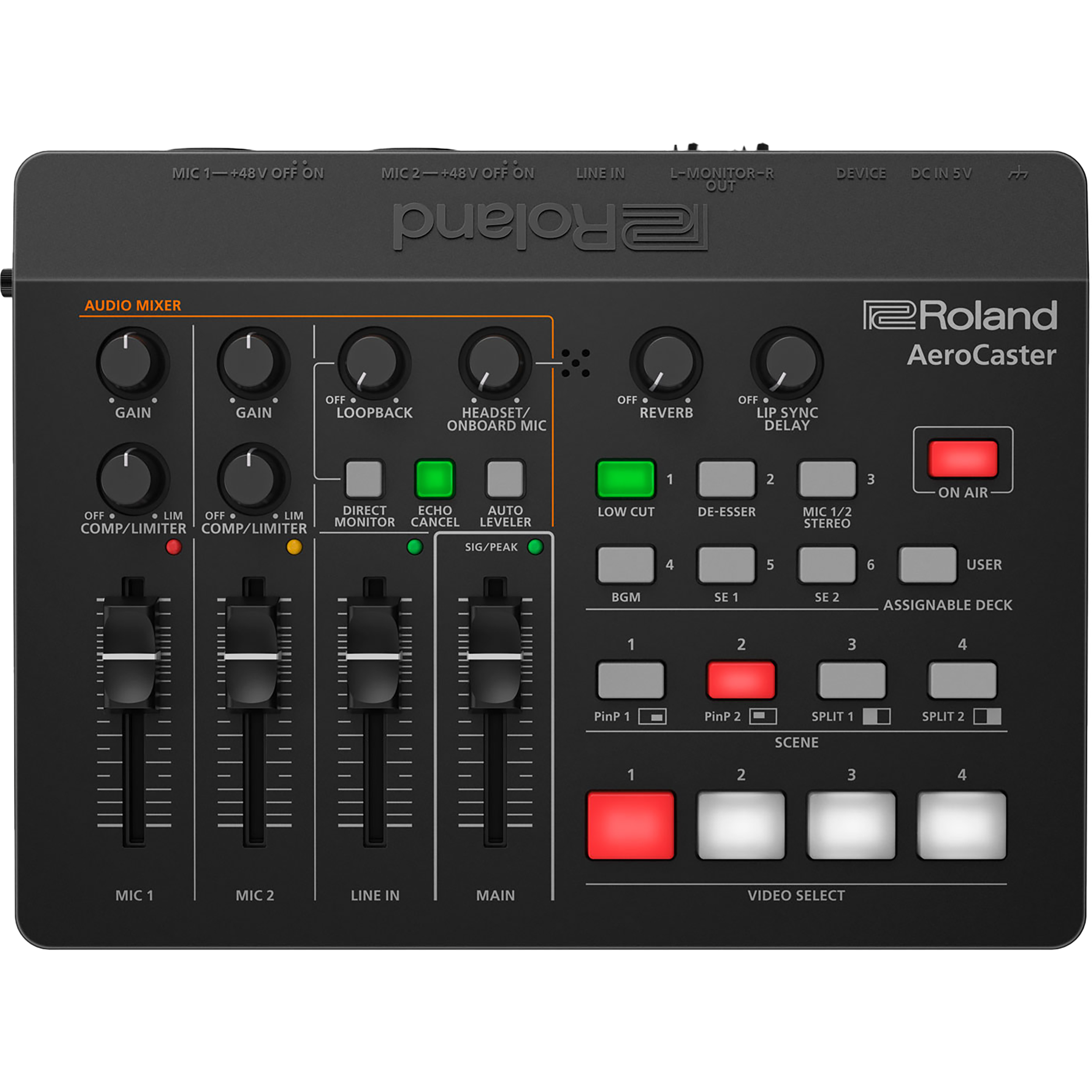 Roland VRC-01 Smartphone Streaming Mixer