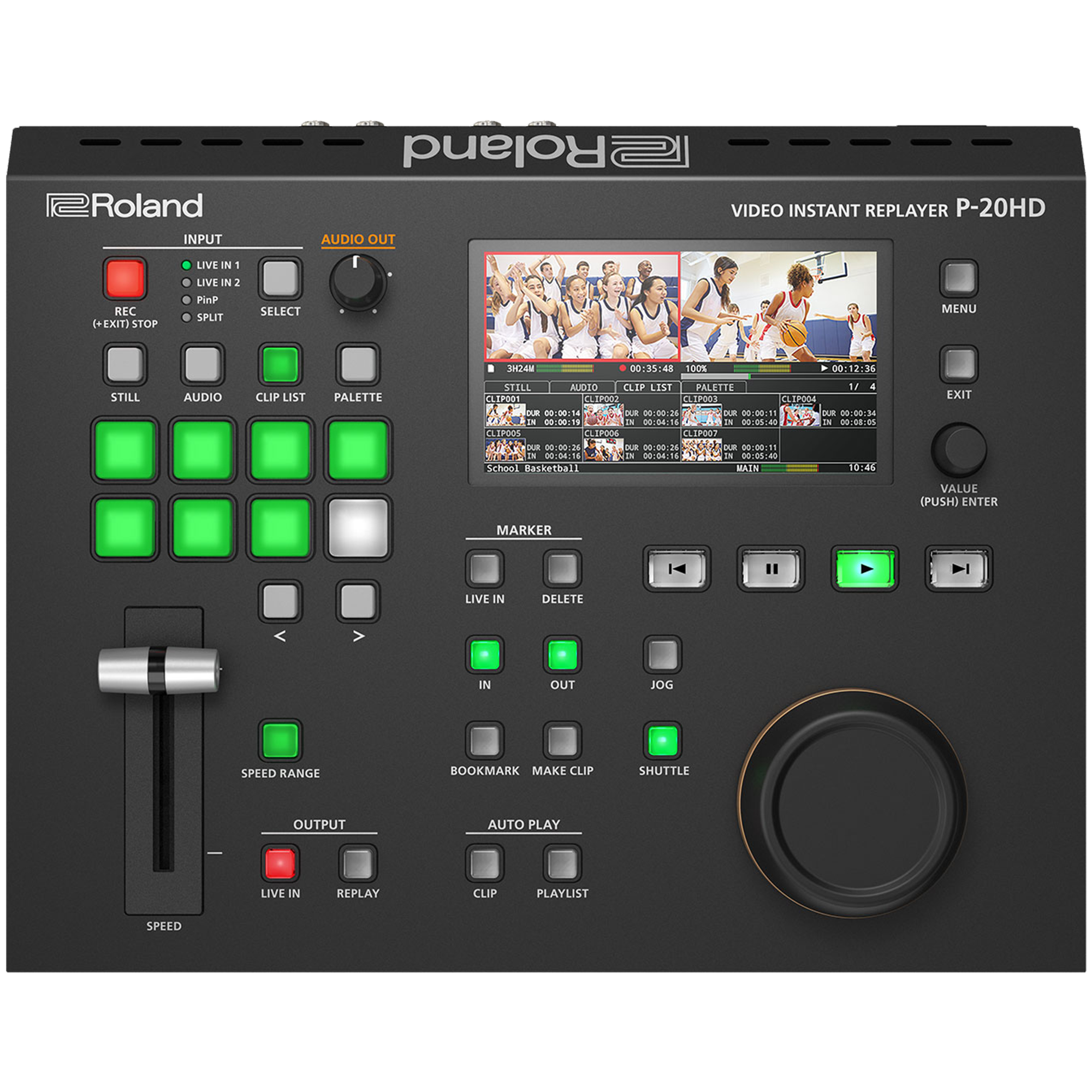 Roland P-20HD Video Instant Player / Recorder