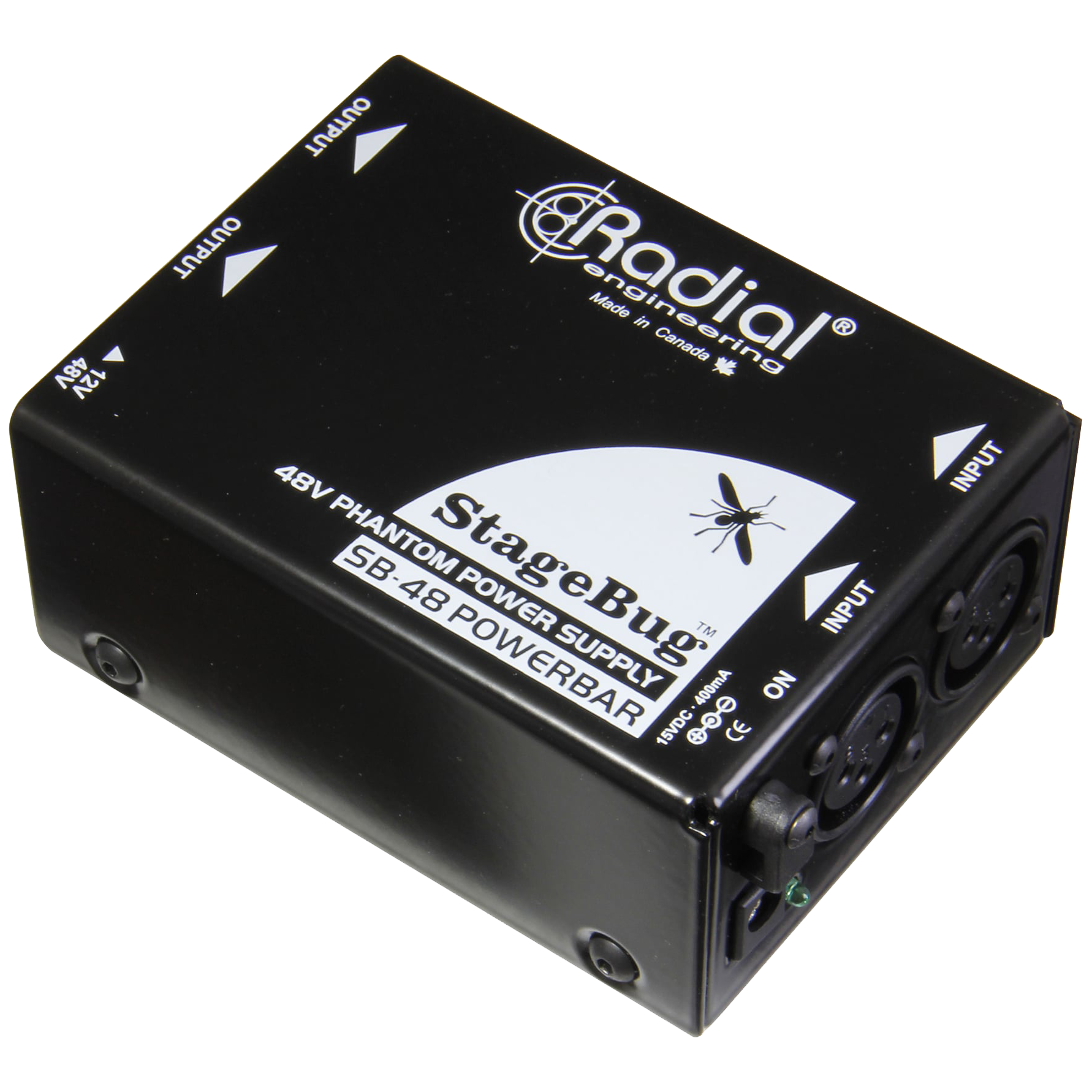 Radial StageBug SB-48 Phantom Power Supply