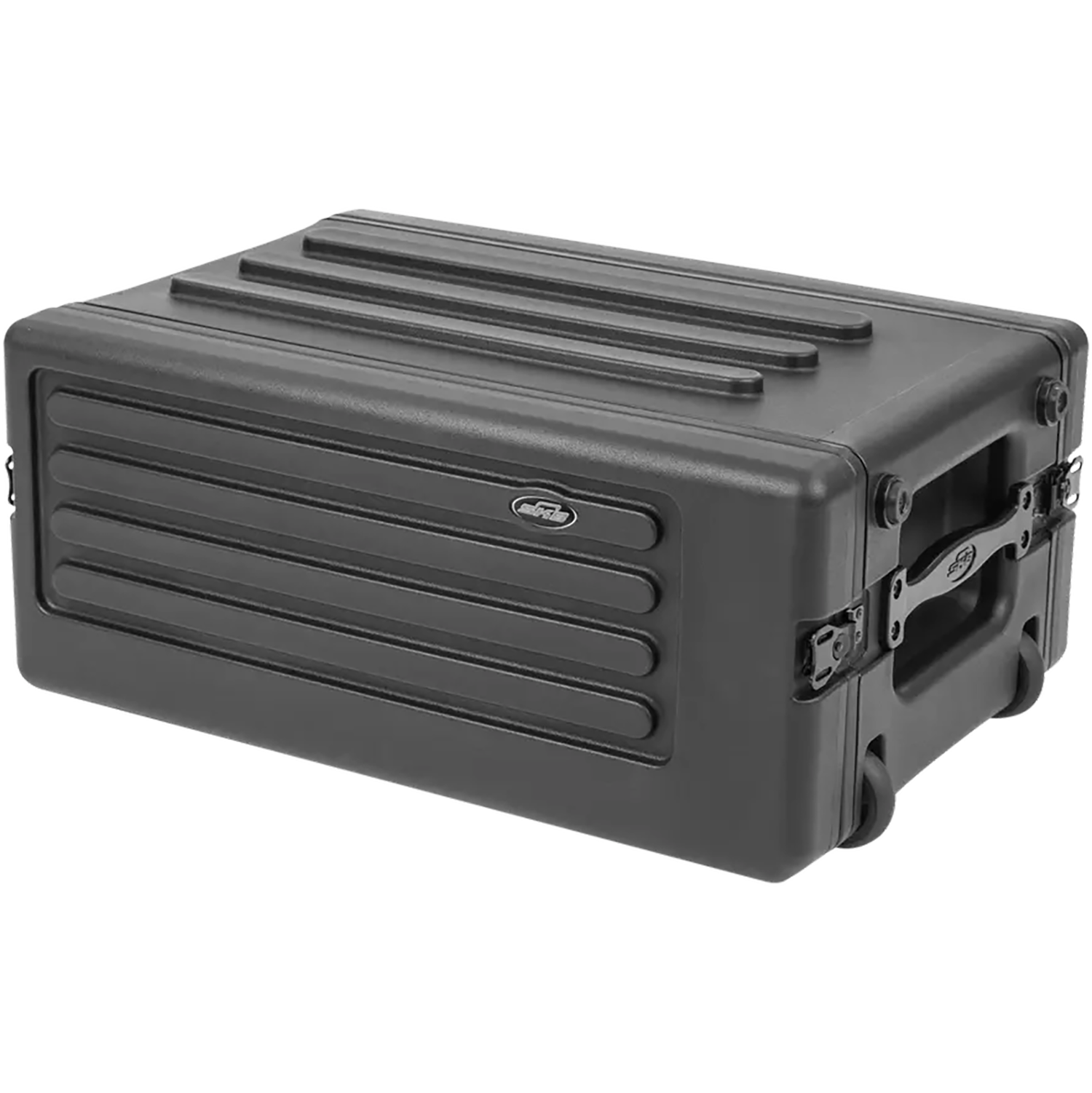 SKB 1SKB-R4SW 4U Shallow Roto Rack w/ Wheels and Handle
