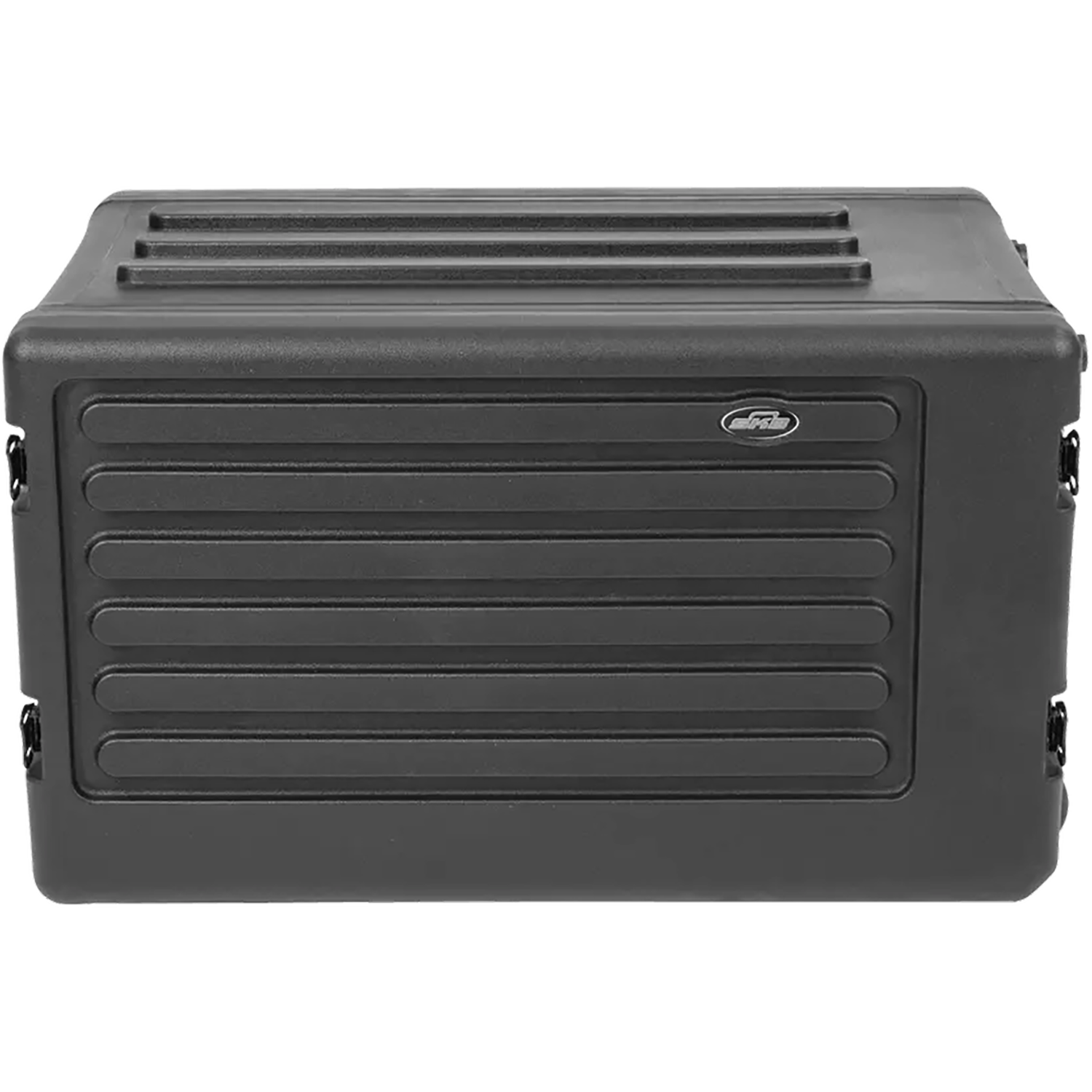 SKB 1SKB-R6SW 6U Shallow Roto Rack w/ Wheels and Handle
