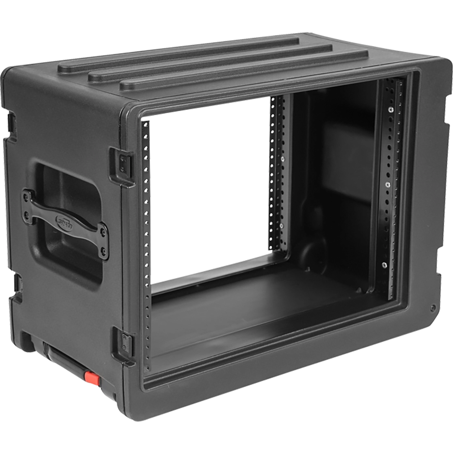 SKB 1SKB-R8SW 8U Shallow Roto Rack w/ Wheels and Handle