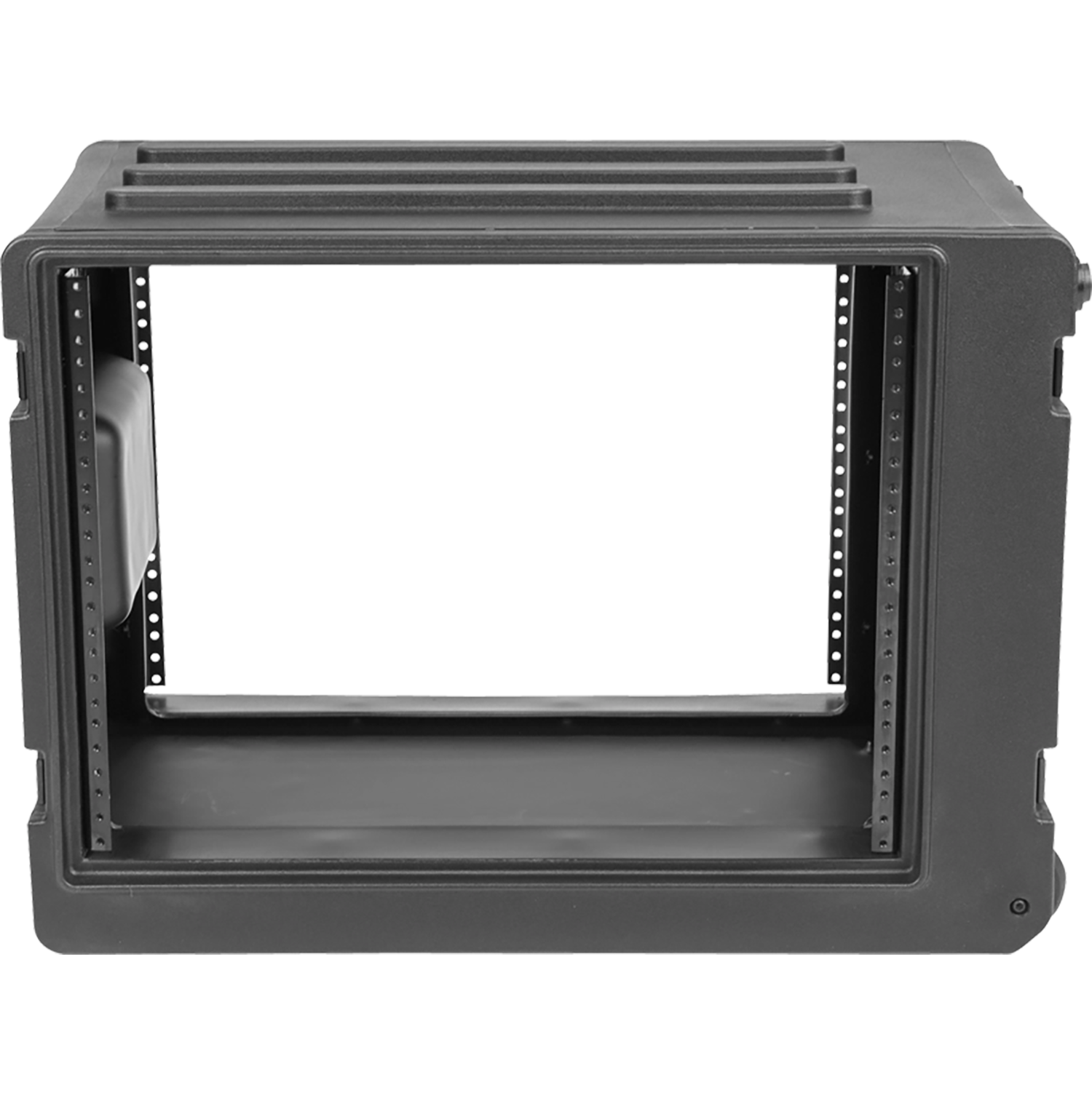 SKB 1SKB-R8SW 8U Shallow Roto Rack w/ Wheels and Handle