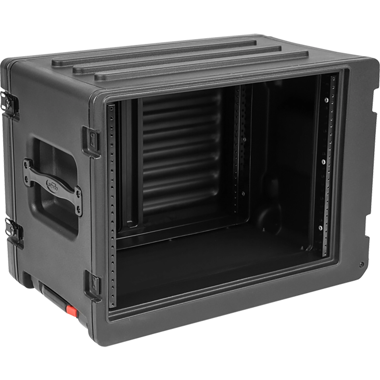SKB 1SKB-R8SW 8U Shallow Roto Rack w/ Wheels and Handle