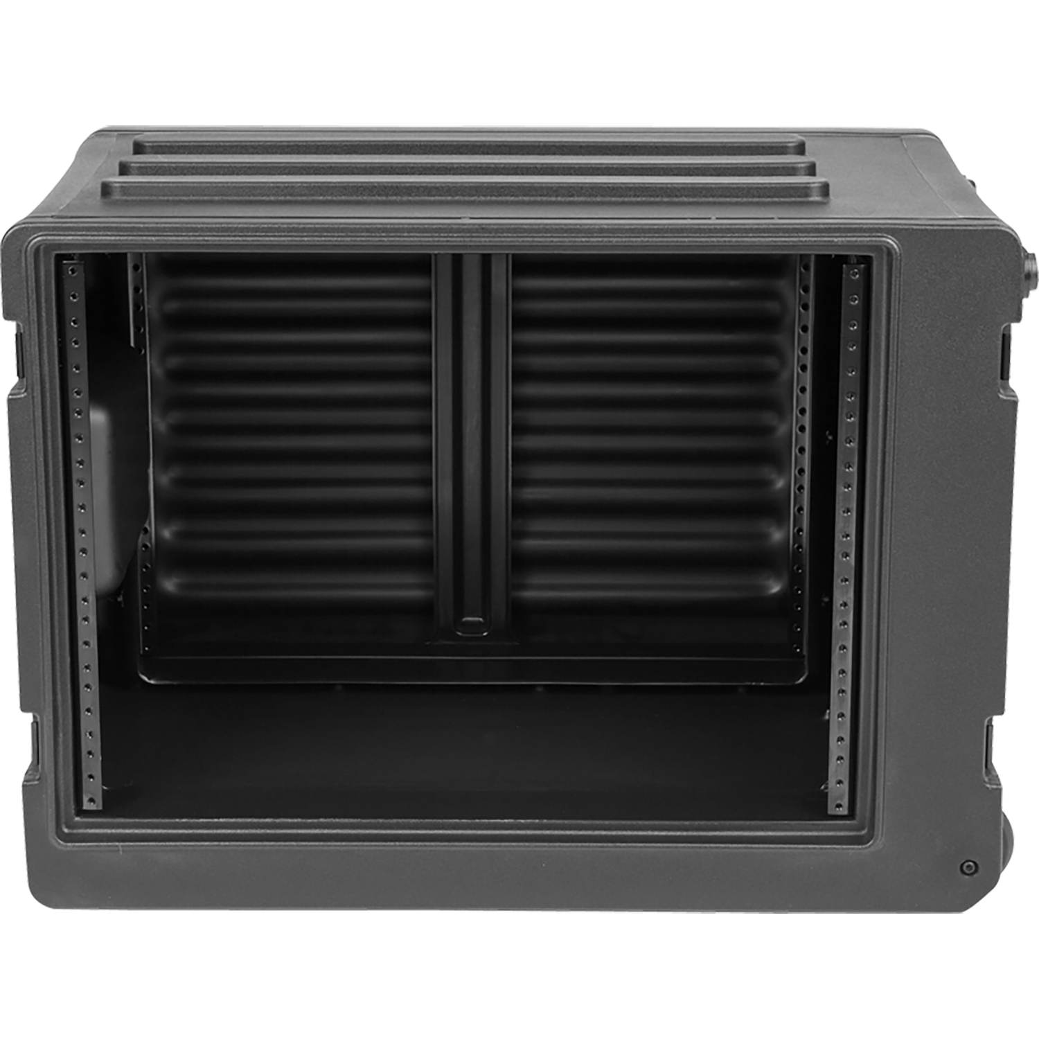 SKB 1SKB-R8SW 8U Shallow Roto Rack w/ Wheels and Handle