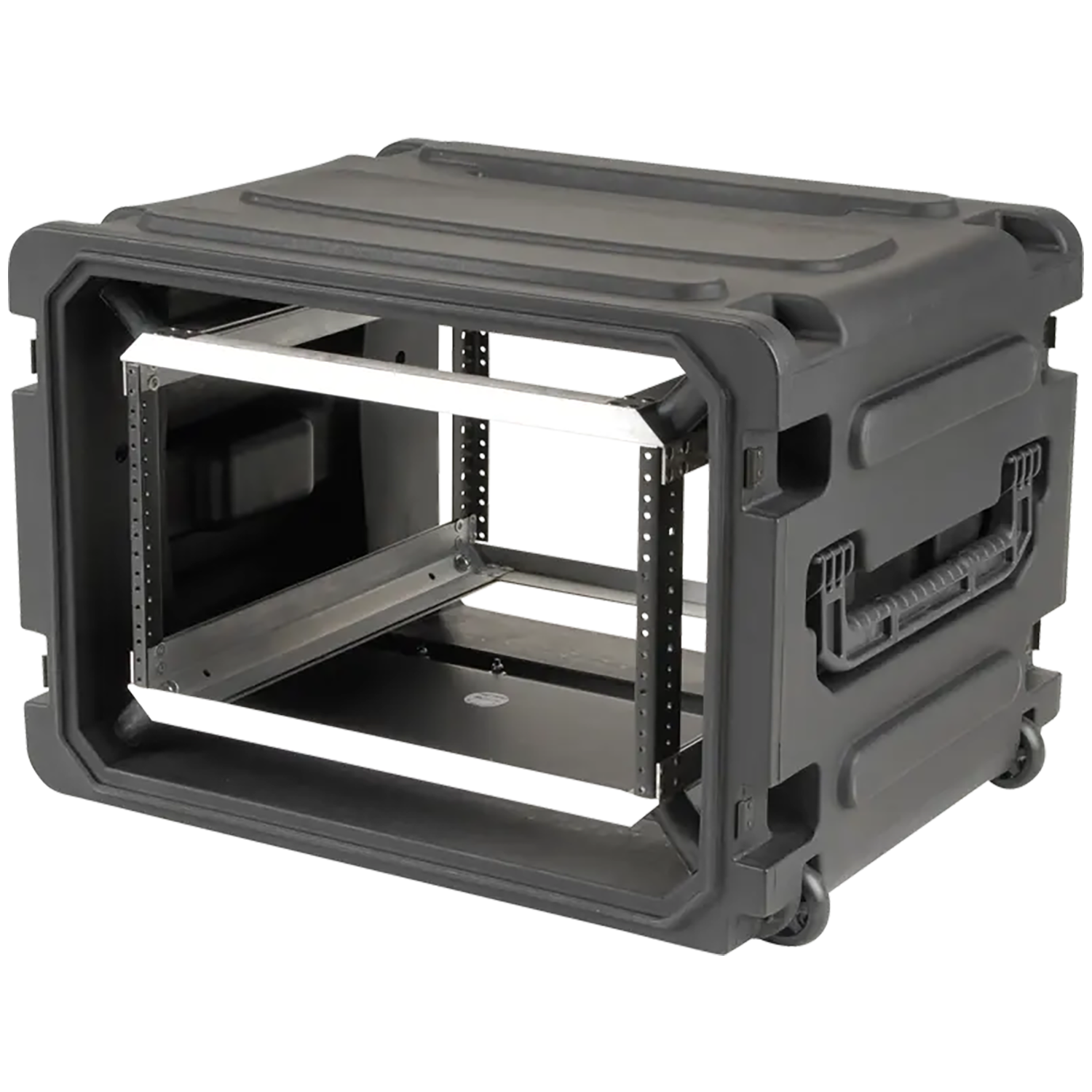 SKB 3SKB-R06U20W 6U Shock Mount Rack, with Wheels and Handle