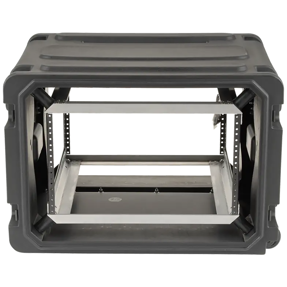SKB 3SKB-R06U20W 6U Shock Mount Rack, with Wheels and Handle