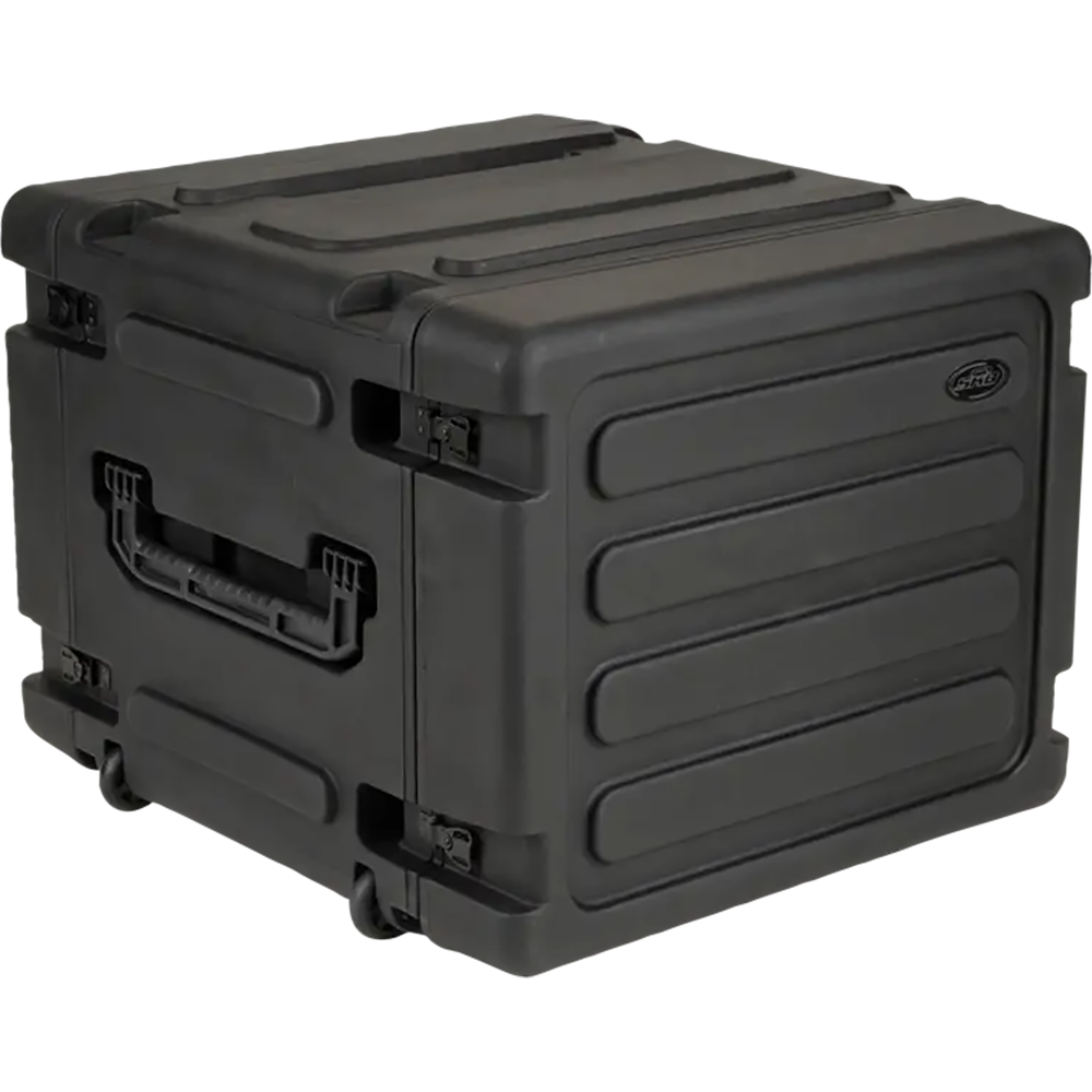 SKB 3SKB-R08U20W 8U Shock Mount Rack, with Wheels and Handle