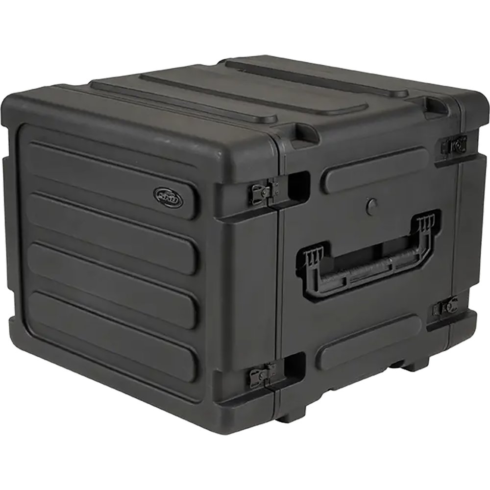 SKB 3SKB-R08U20W 8U Shock Mount Rack, with Wheels and Handle