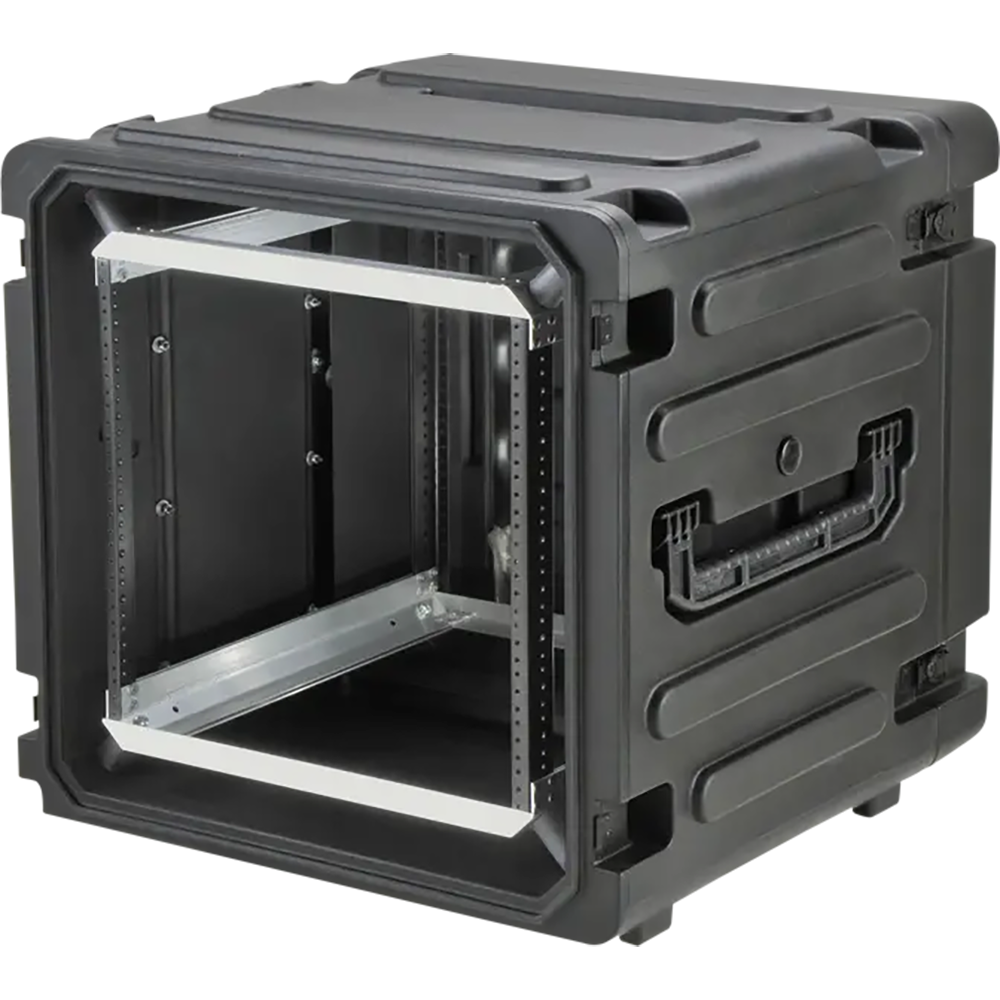 SKB 3SKB-R12U20W 12U Shock Mount Rack, with Wheels and Handle