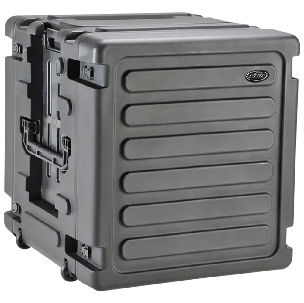 SKB 3SKB-R12U20W 12U Shock Mount Rack, with Wheels and Handle
