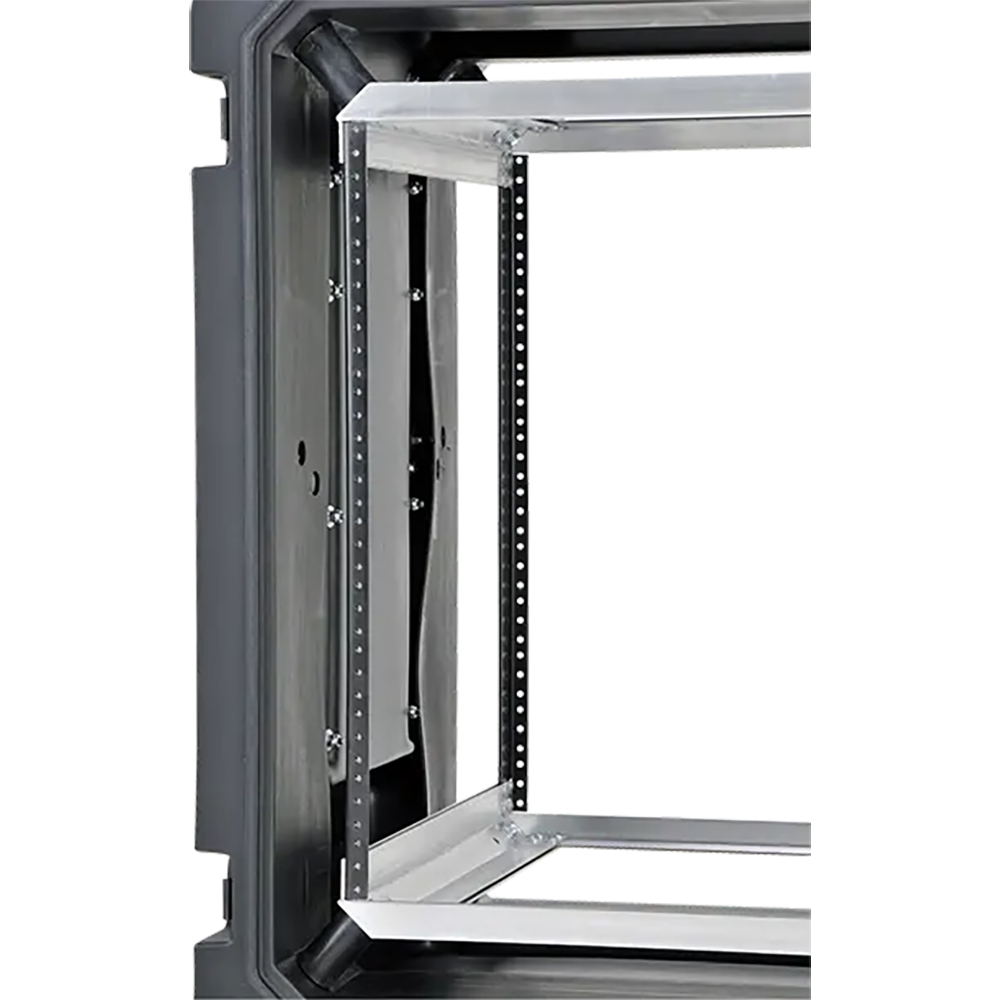 SKB 3SKB-R12U20W 12U Shock Mount Rack, with Wheels and Handle