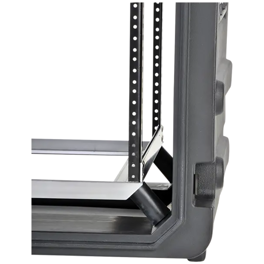 SKB 3SKB-R12U20W 12U Shock Mount Rack, with Wheels and Handle