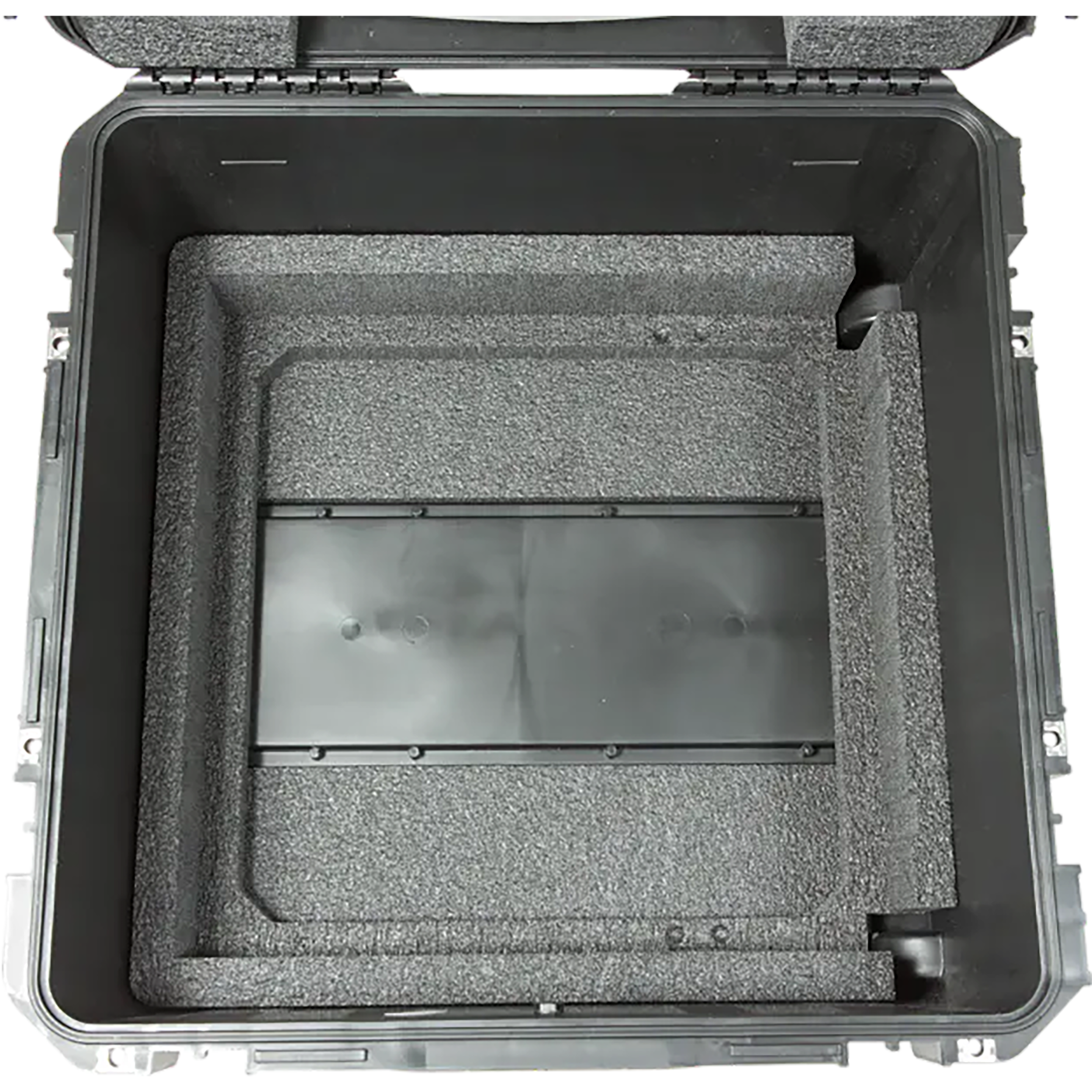 SKB 3i-22221210U iSeries Case with Removeable 10U Aluminum 10 Deep Rack Cage, TSA Locks, Wheels