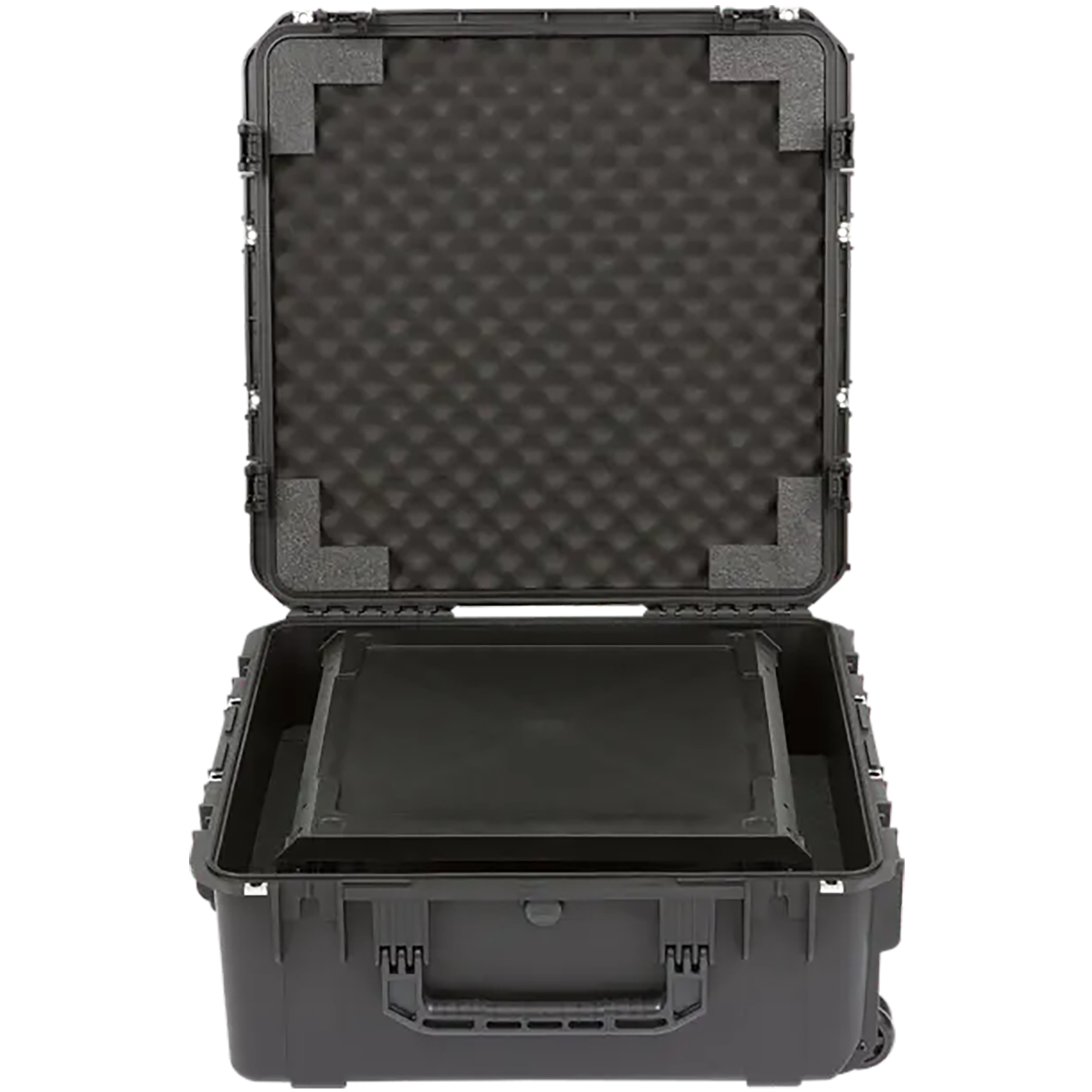 SKB 3i-2424M103U iSeries Case with Removeable 3U  Injection Molded 20 Rack Cage, TSA Locking Latches, Wheels