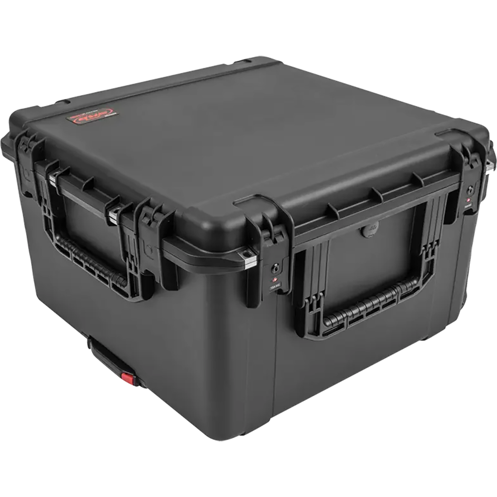 SKB 3i-2424M144U iSeries Case with Removeable 4U  Injection Molded 20 Rack Cage, TSA Locking Latches, Wheels