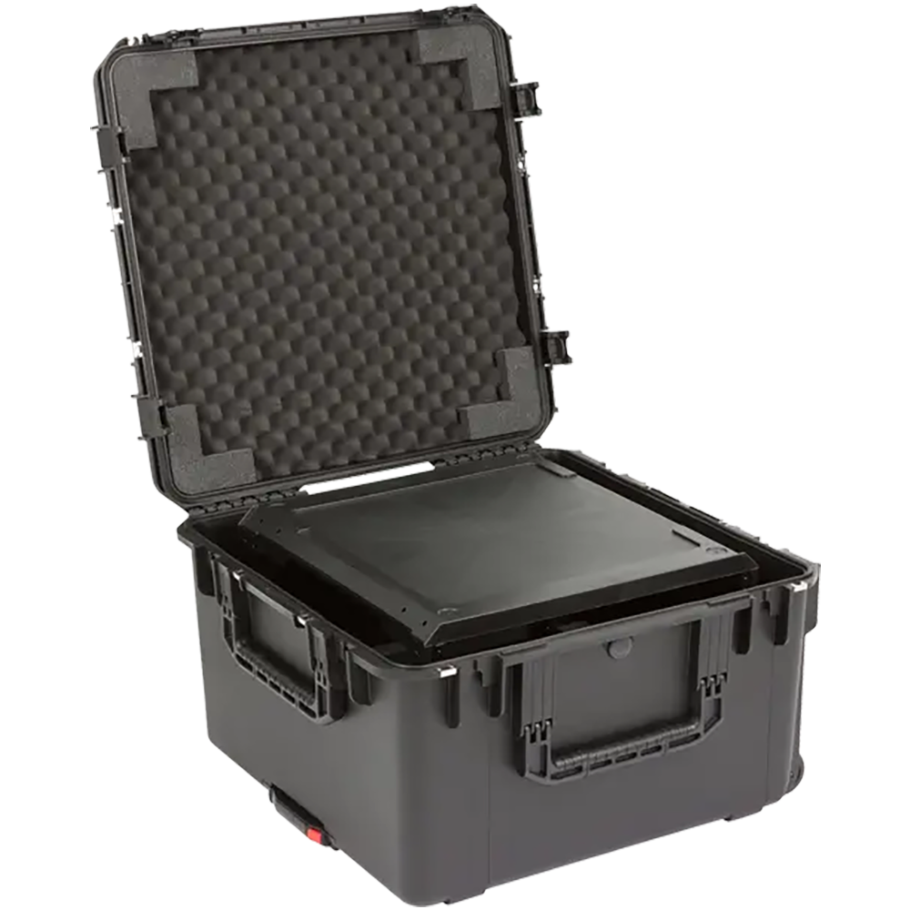 SKB 3i-2424M146U iSeries Case with Removeable 6U Injection Molded 20 Rack Cage, TSA Locking Latches