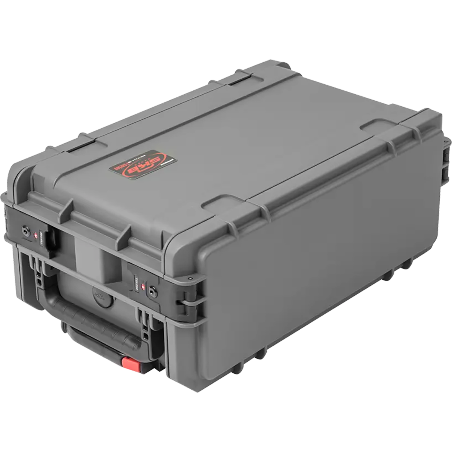 SKB 3i-4U11G-W Dark Gray 4U Injection Molded 11 Deep Rack w/ Wheels and Handle