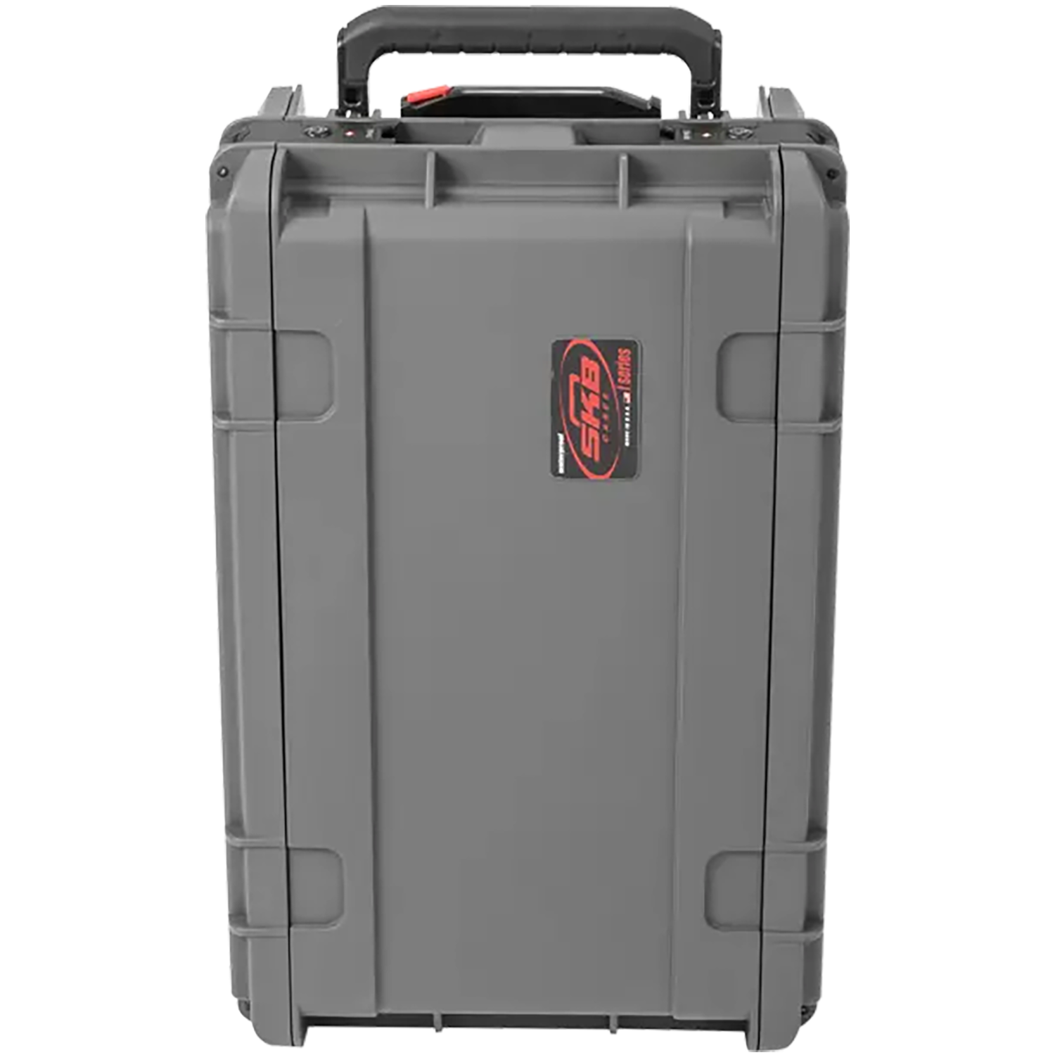 SKB 3i-4U11G-W Dark Gray 4U Injection Molded 11 Deep Rack w/ Wheels and Handle