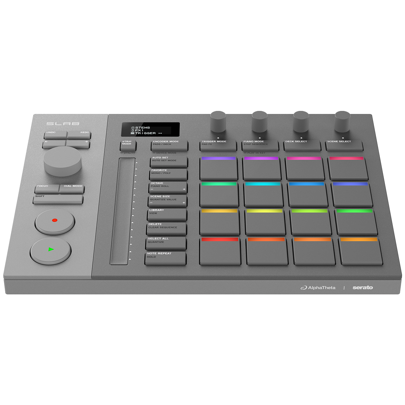 AlphaTheta SLAB Serato Studio MIDI Pad Controller