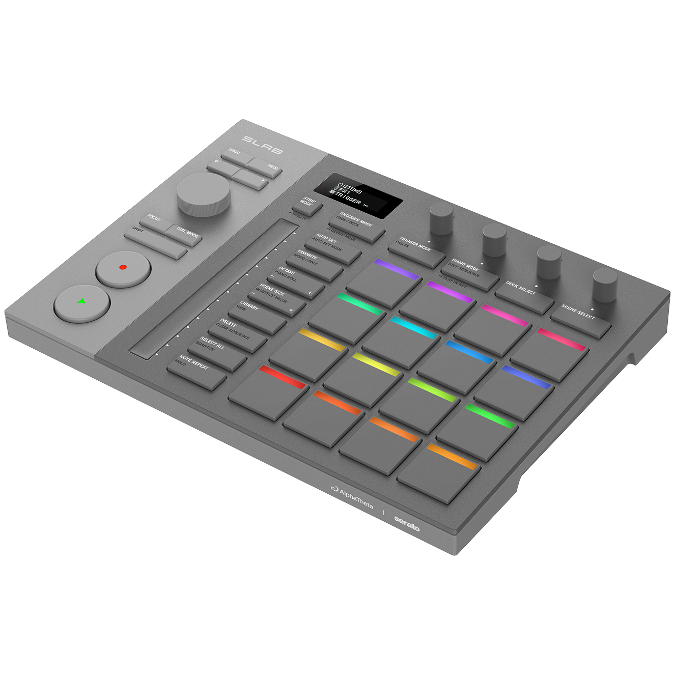 AlphaTheta SLAB Serato Studio MIDI Pad Controller