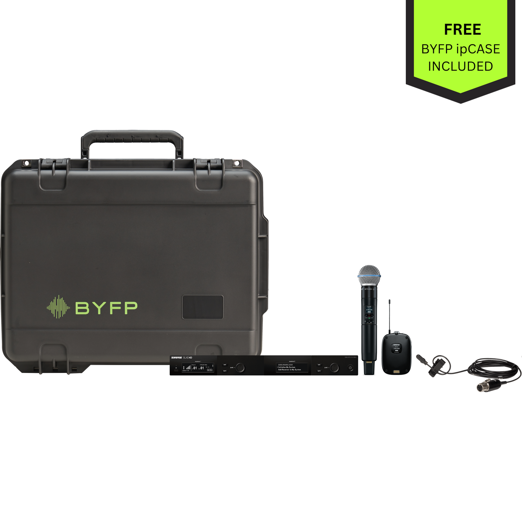 Shure SLX-D Dual Combination Wireless Microphone System