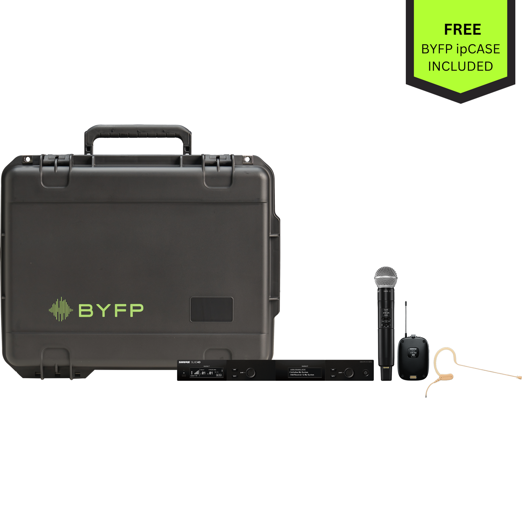 Shure SLX-D Dual Combination Wireless Microphone System