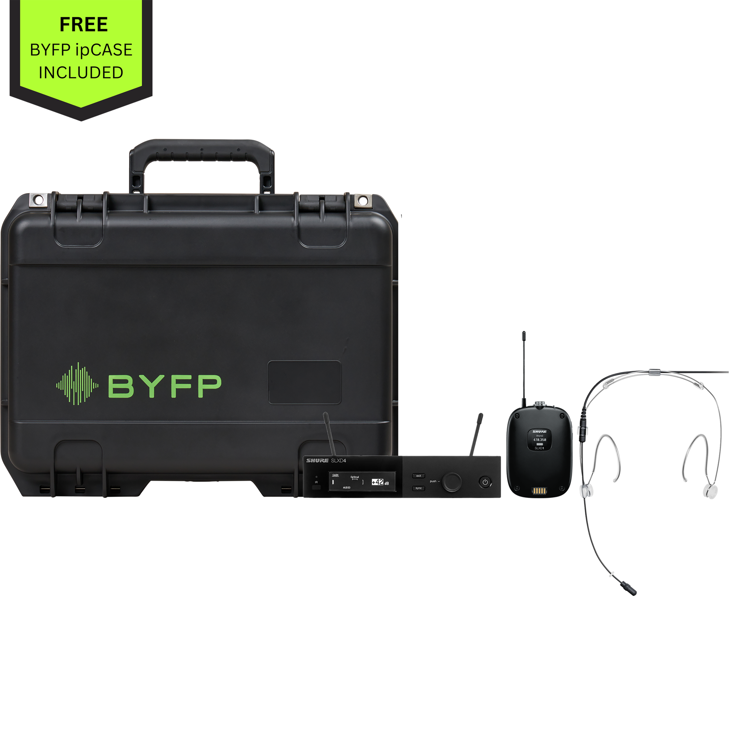 Shure SLX-D Headset Wireless Microphone System