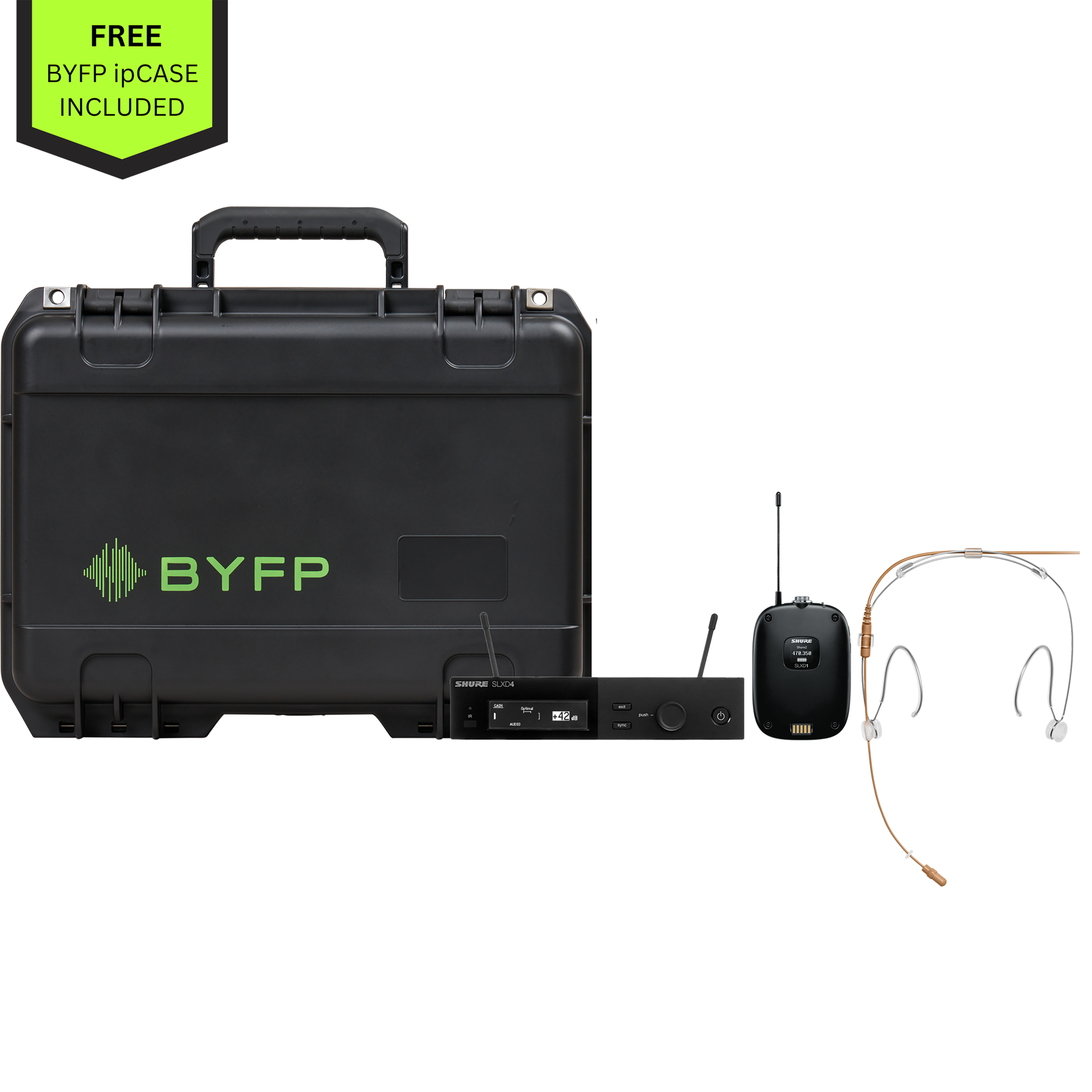 Shure SLX-D Headset Wireless Microphone System