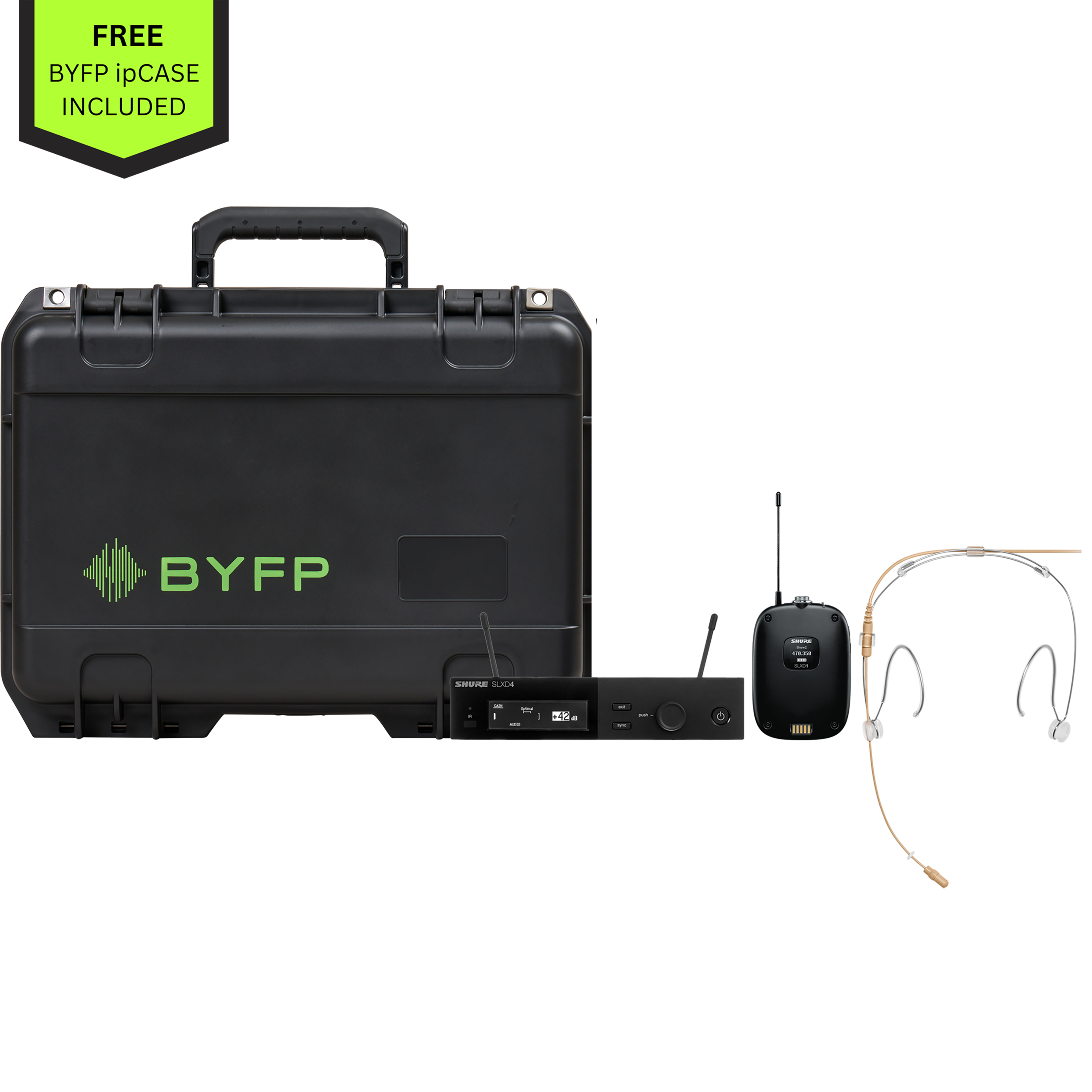Shure SLX-D Headset Wireless Microphone System