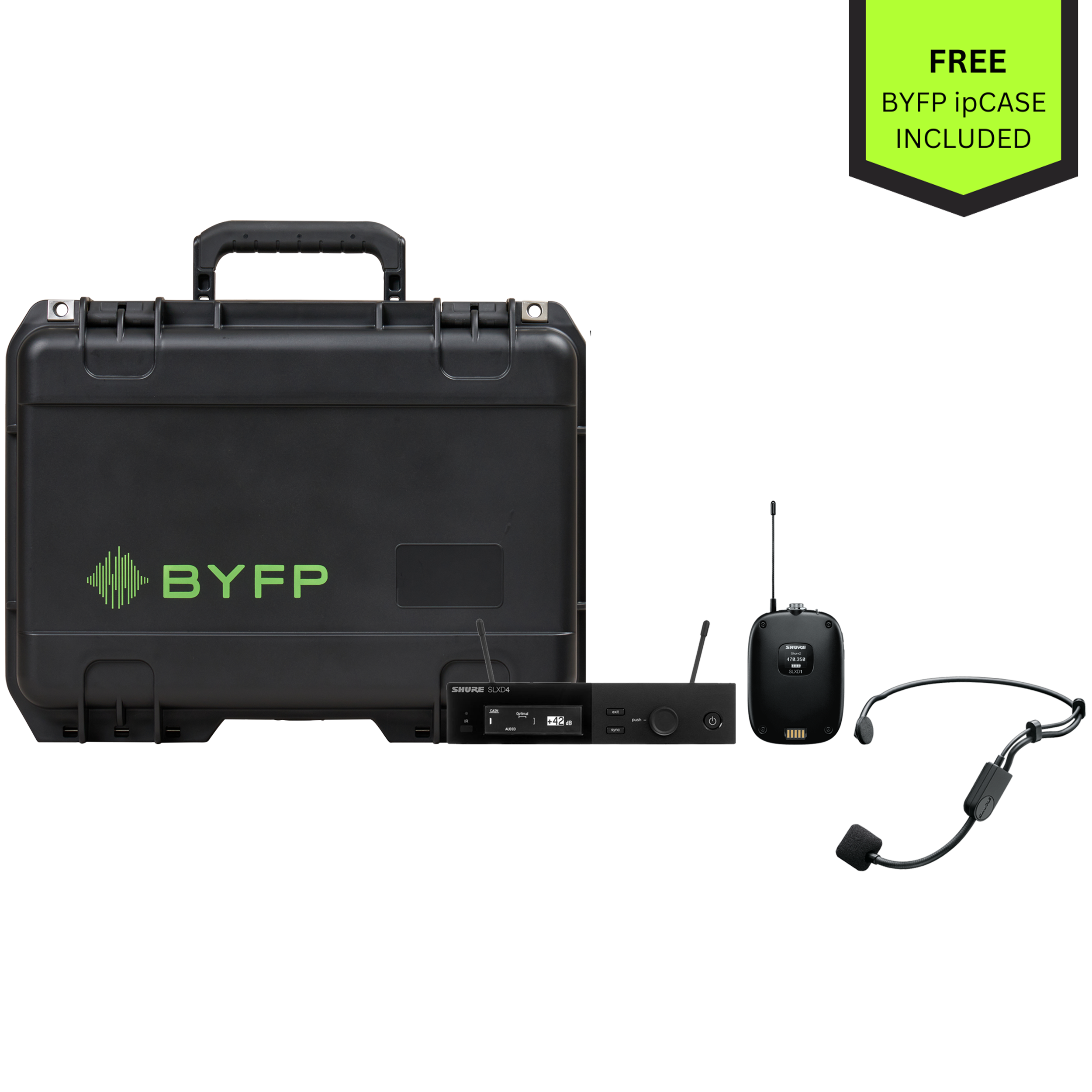 Shure SLX-D Headset Wireless Microphone System