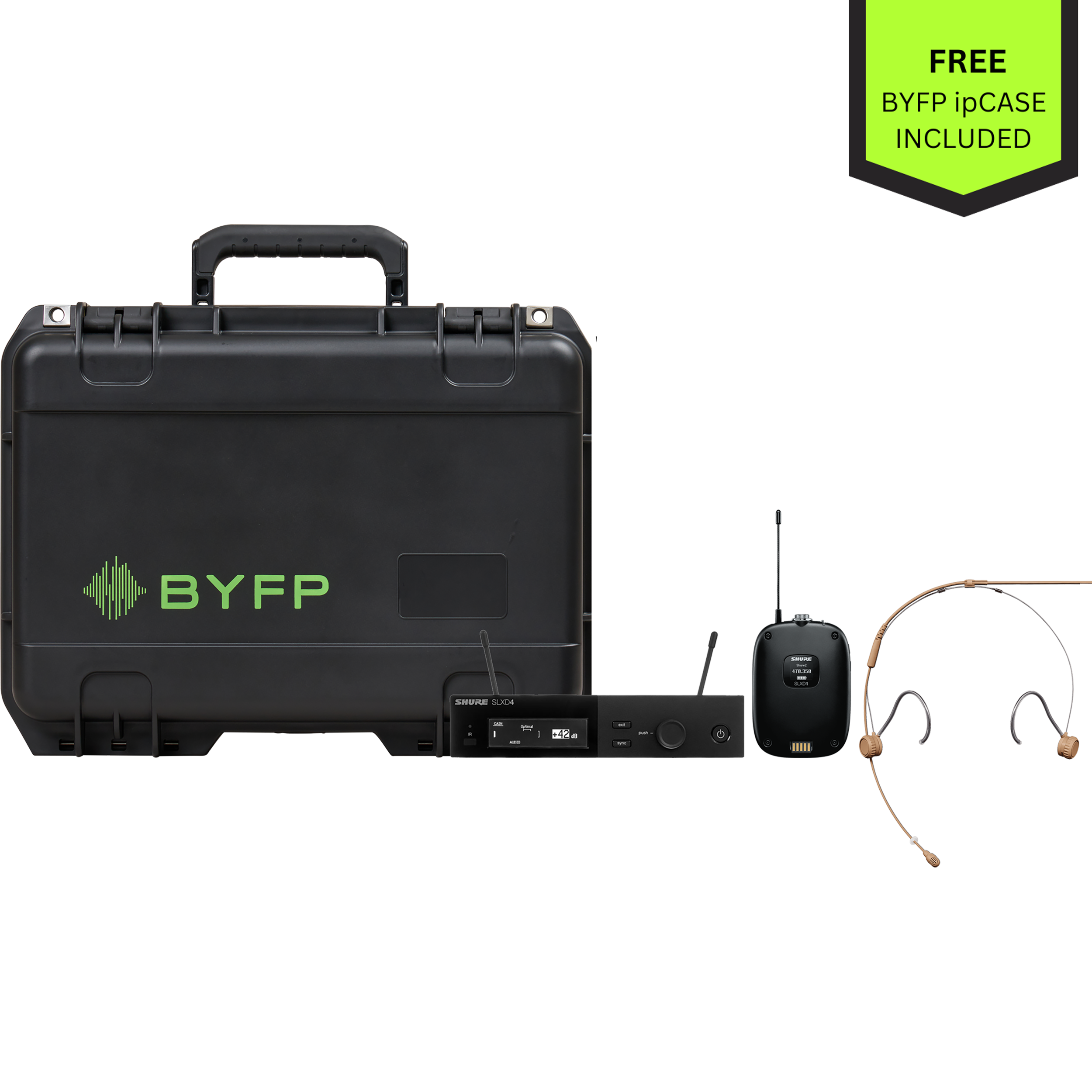 Shure SLX-D Headset Wireless Microphone System