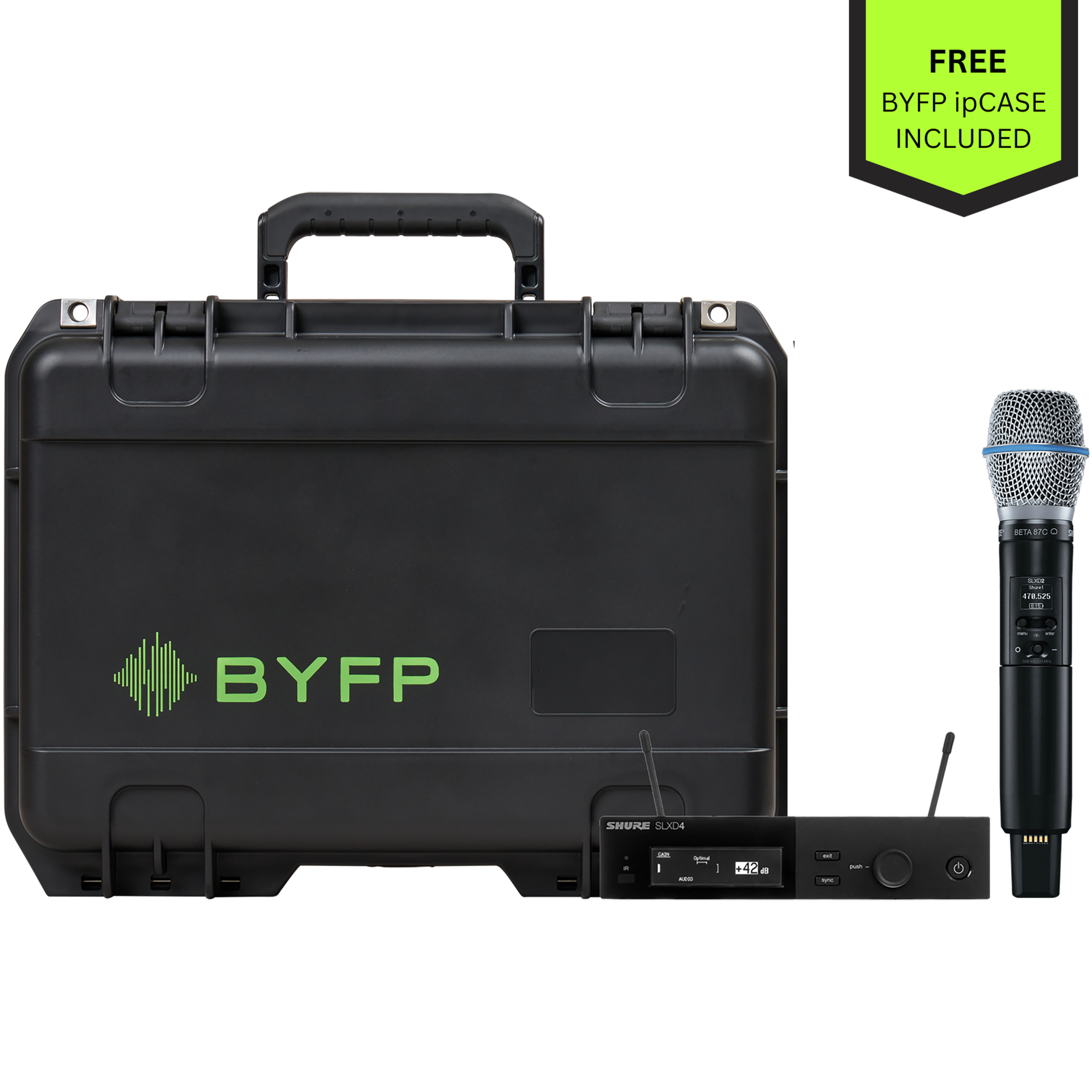 Shure SLX-D Handheld Wireless Microphone System tourPack