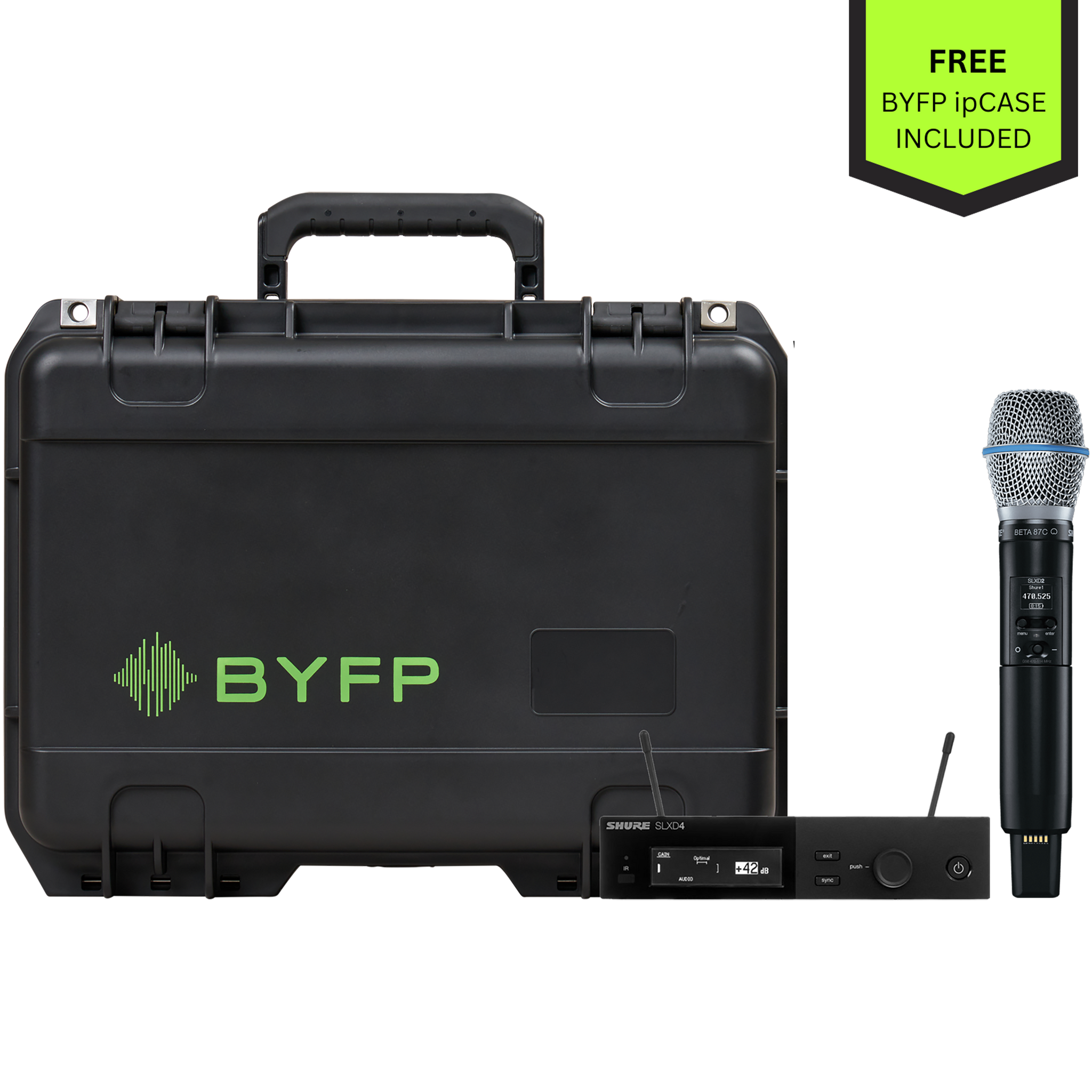 Shure SLX-D Handheld Wireless Microphone System tourPack