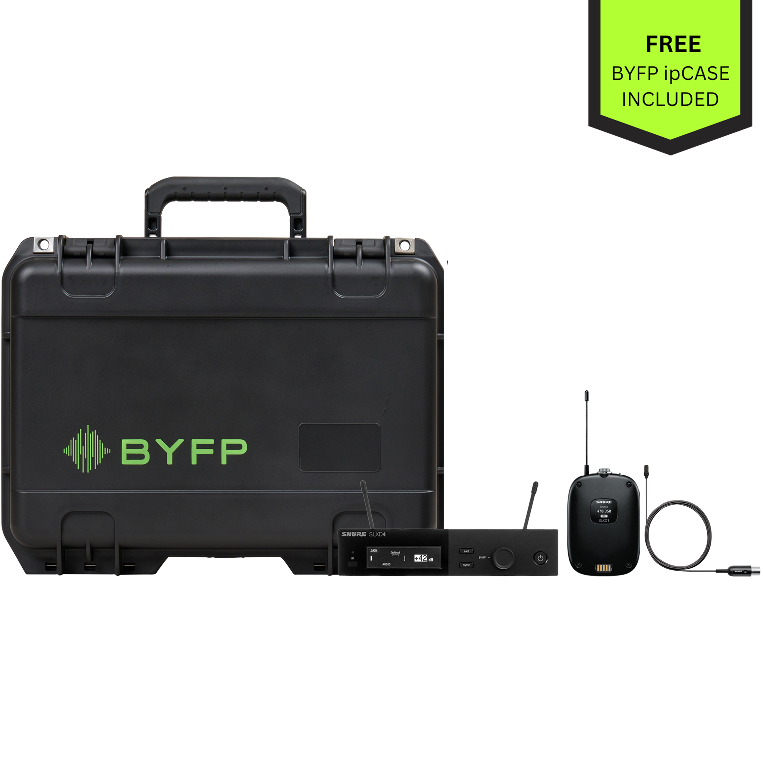 Shure SLX-D Lavalier Wireless Microphone System tourPack