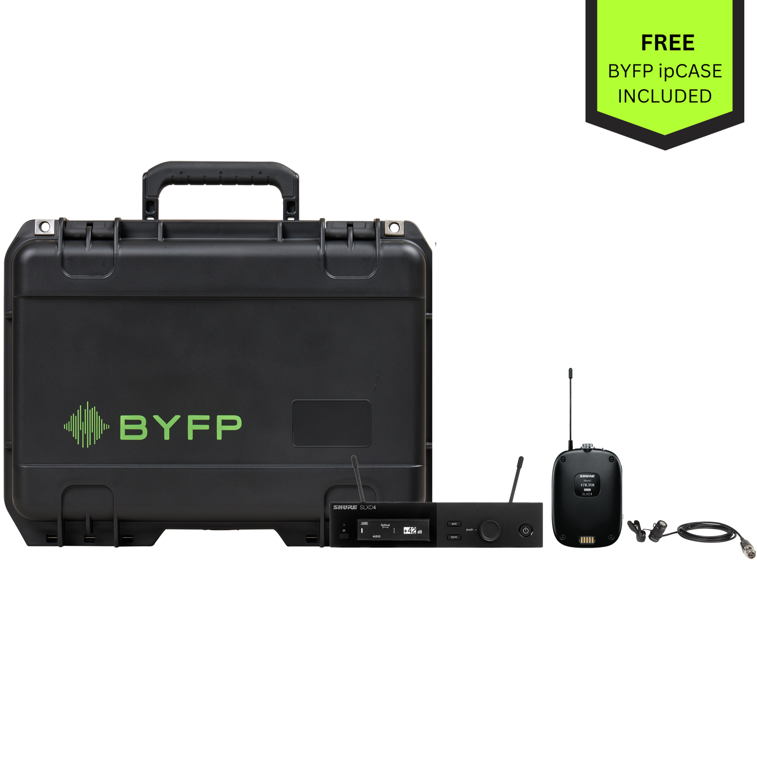 Shure SLX-D Lavalier Wireless Microphone System tourPack