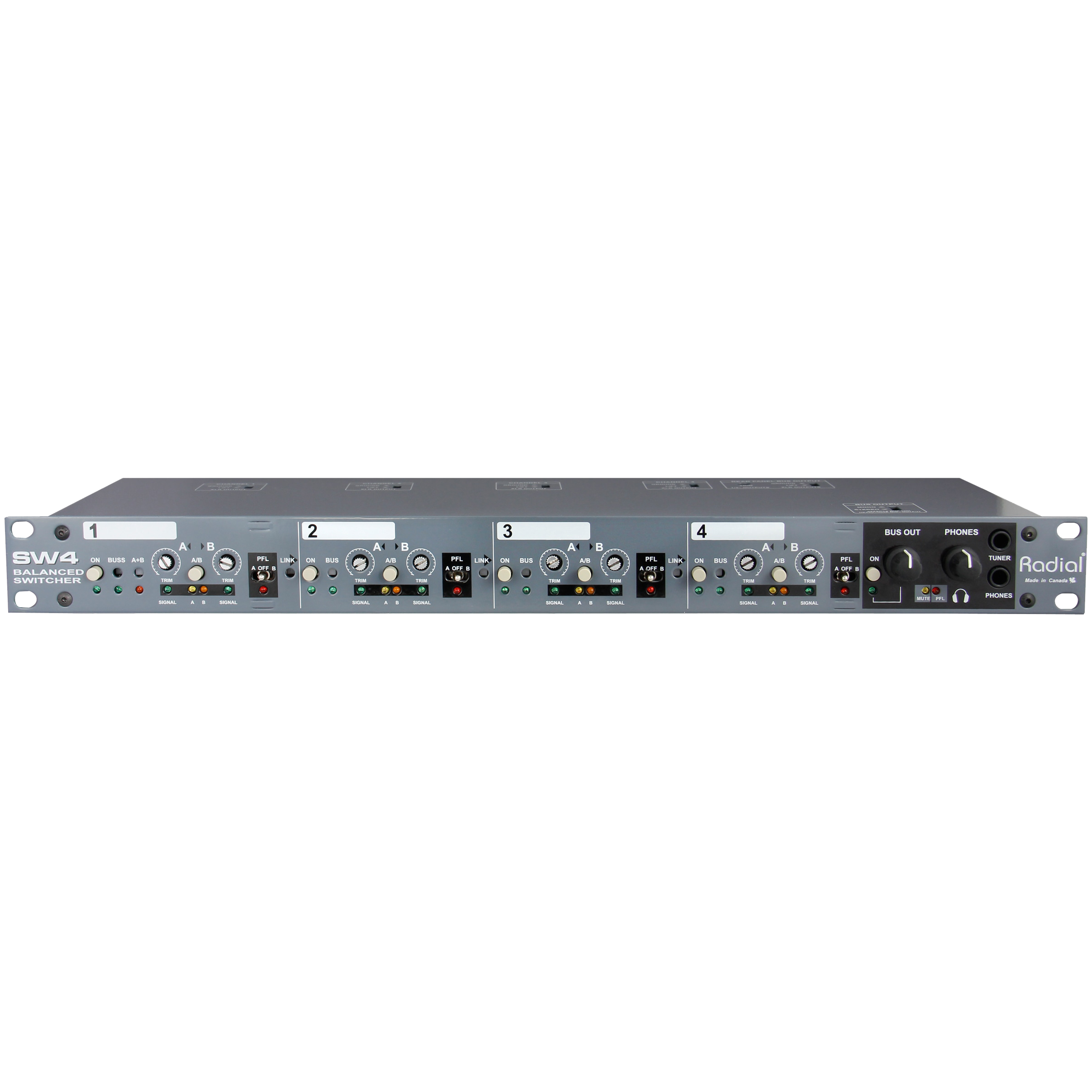 Radial SW4 Four Channel Audio Switcher