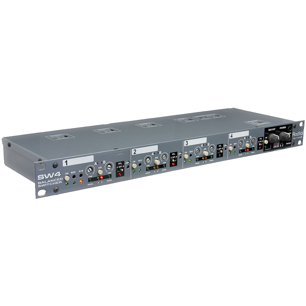 Radial SW4 Four Channel Audio Switcher