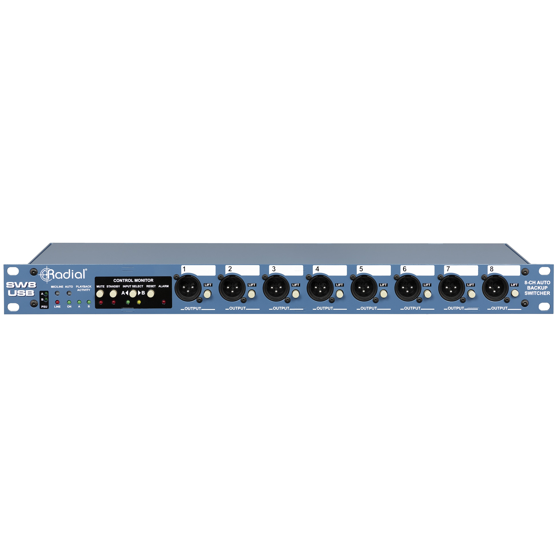 Radial SW8-USB Interface and Auto-Switcher