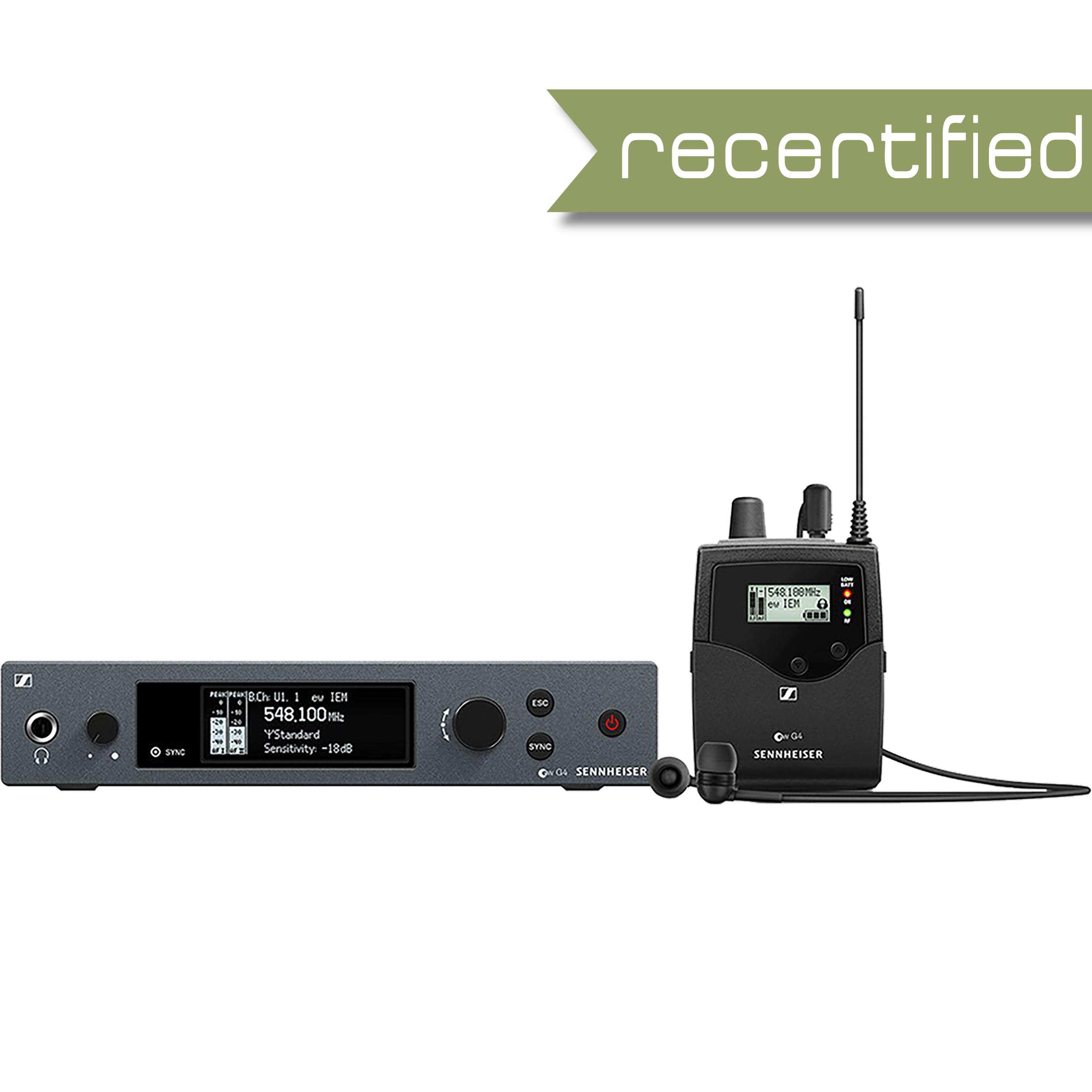 Sennheiser ew IEM G4-A1 In-Ear Monitoring Set
