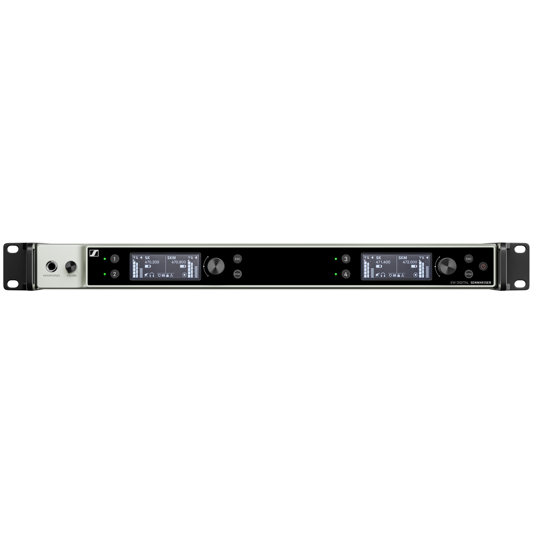 Sennheiser EW-DX EM 4 DANTE Rack Receiver
