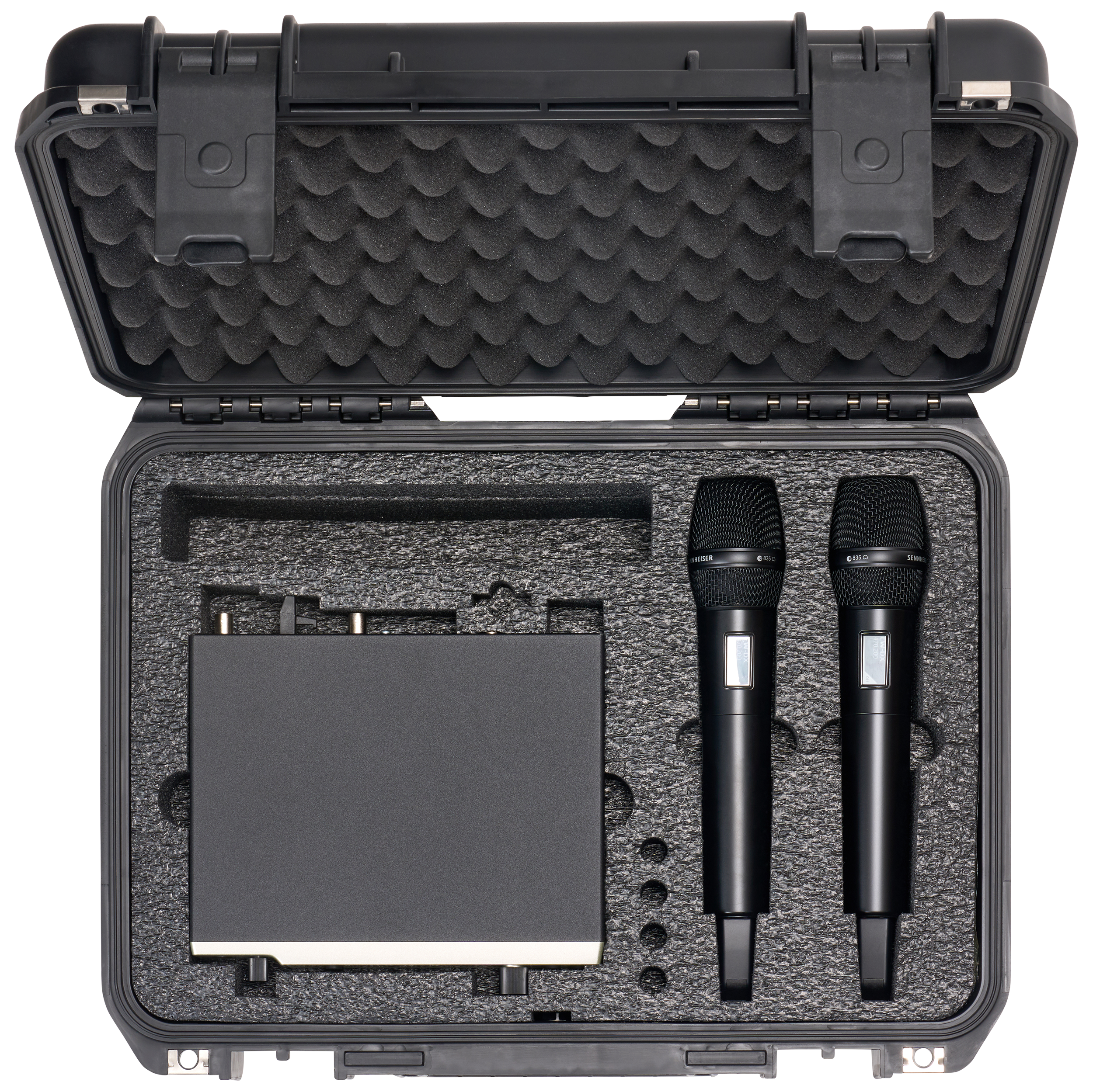 BYFP ipCase for Sennheiser EW-D Dual Handheld Wireless Microphone System