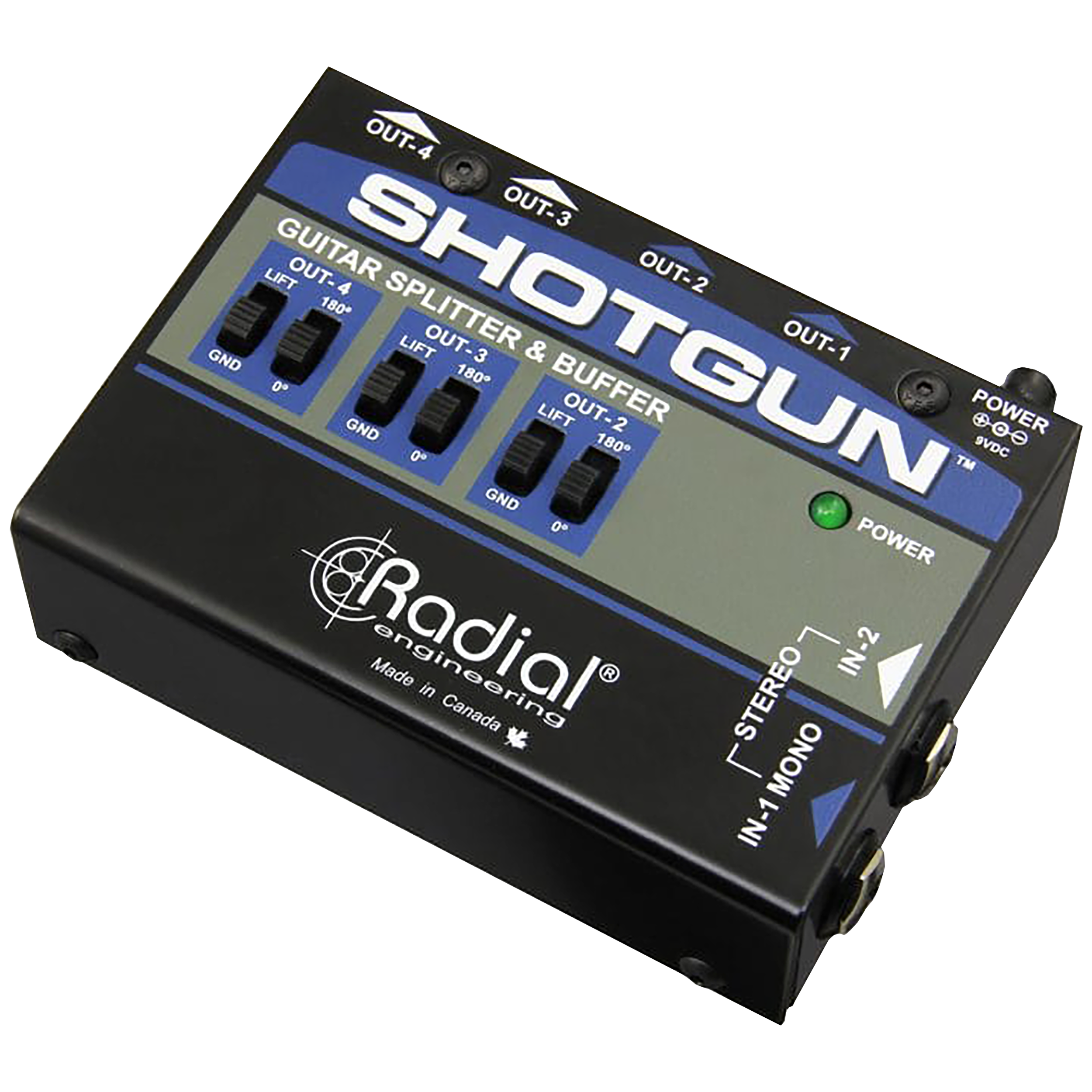 Radial Shotgun Instrument Buffer & Splitter