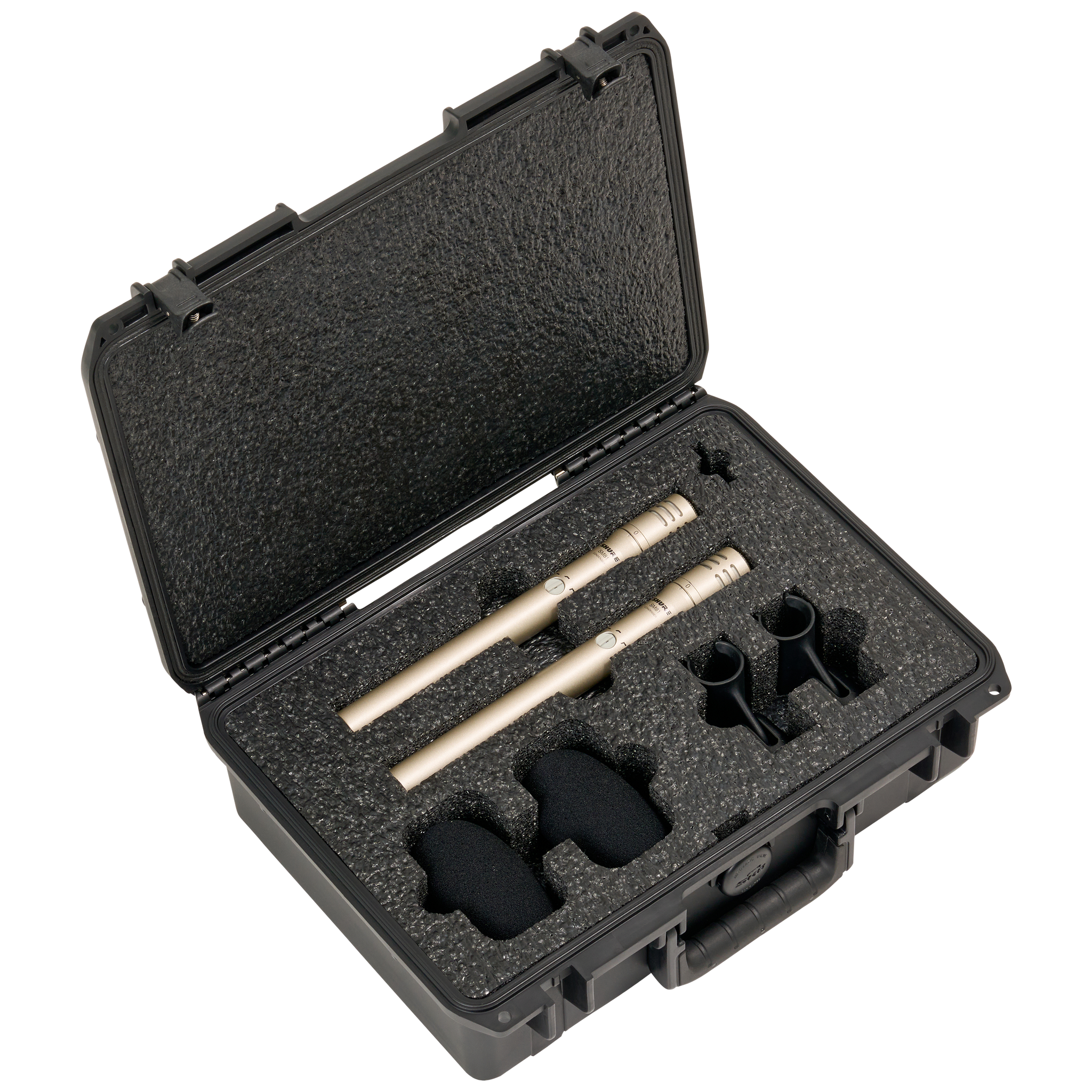 BYFP ipCase for 2x Shure SM81 Instrument Microphones