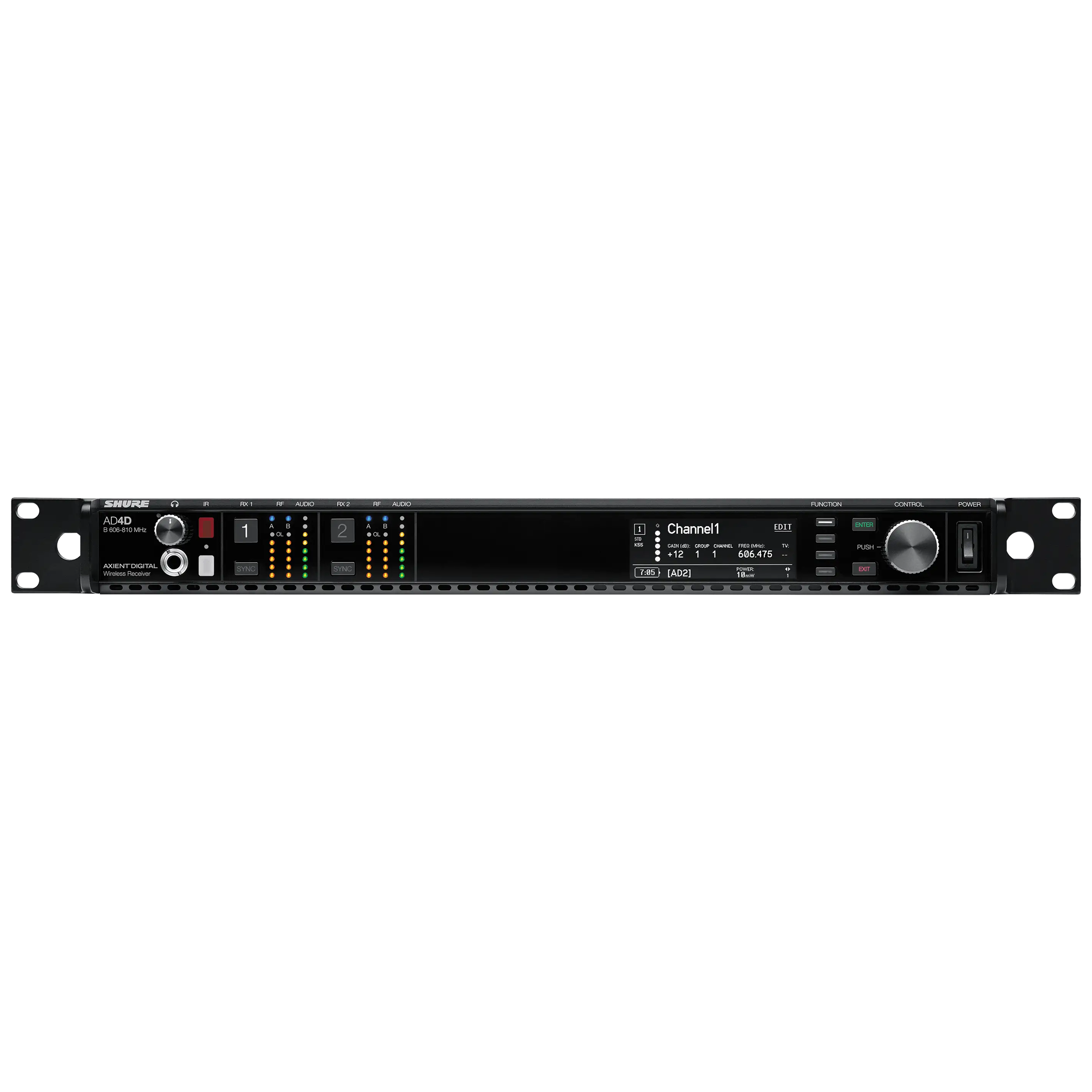 Shure Axient Digital Dual Channel Wireless Receiver