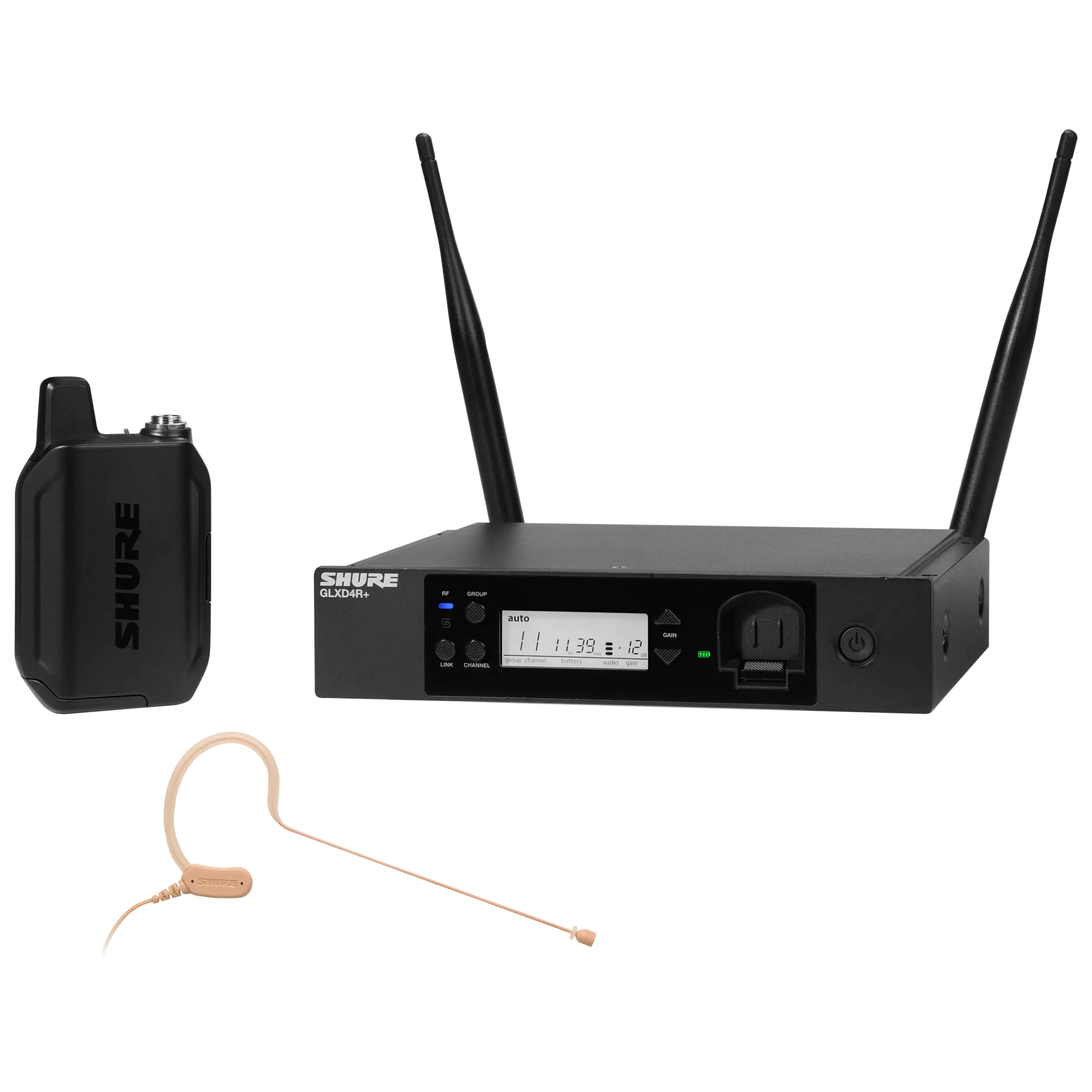 Shure GLXD14R+/MX53 Wireless Headset Microphone System