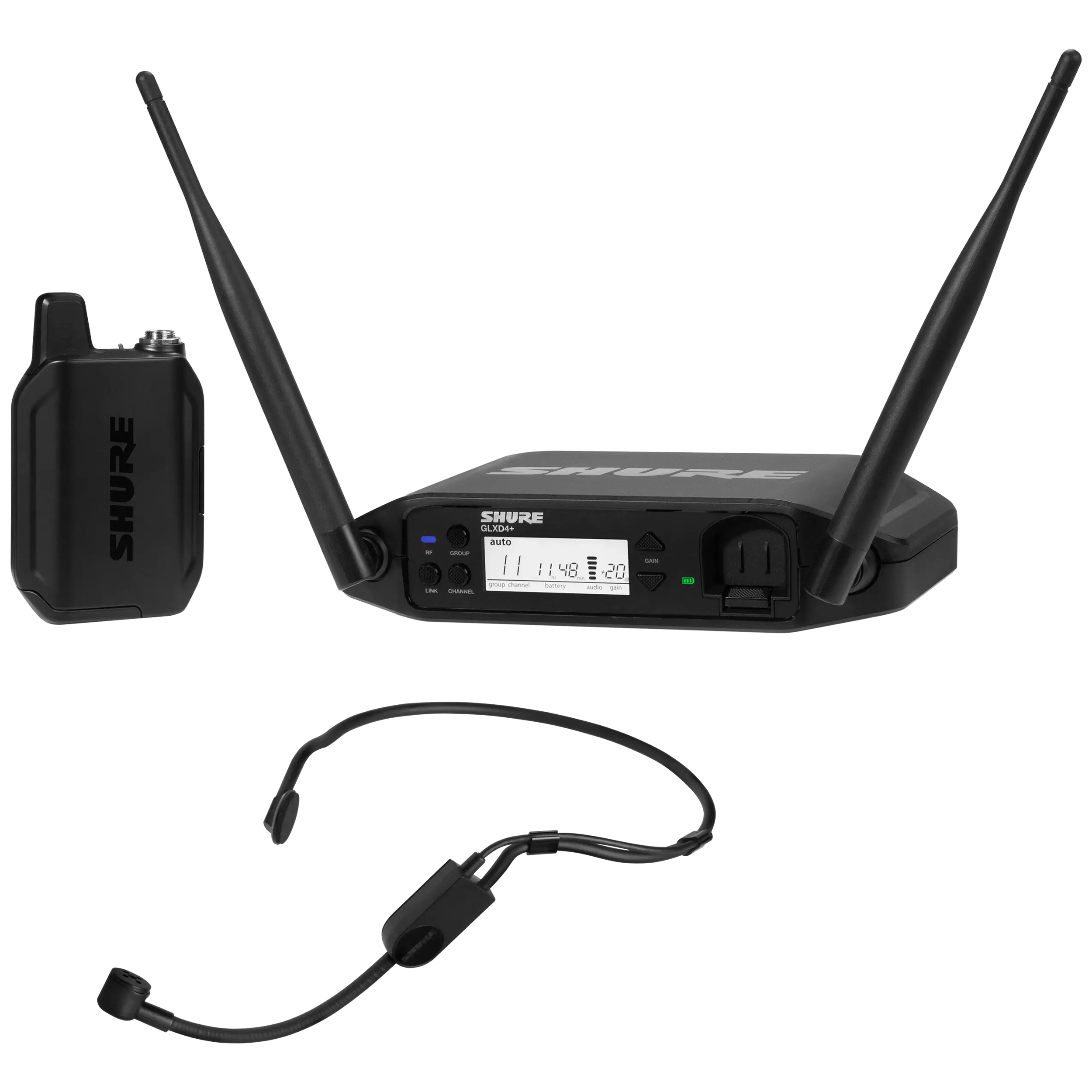 Shure GLXD14+/PGA31 Wireless Headset Microphone System