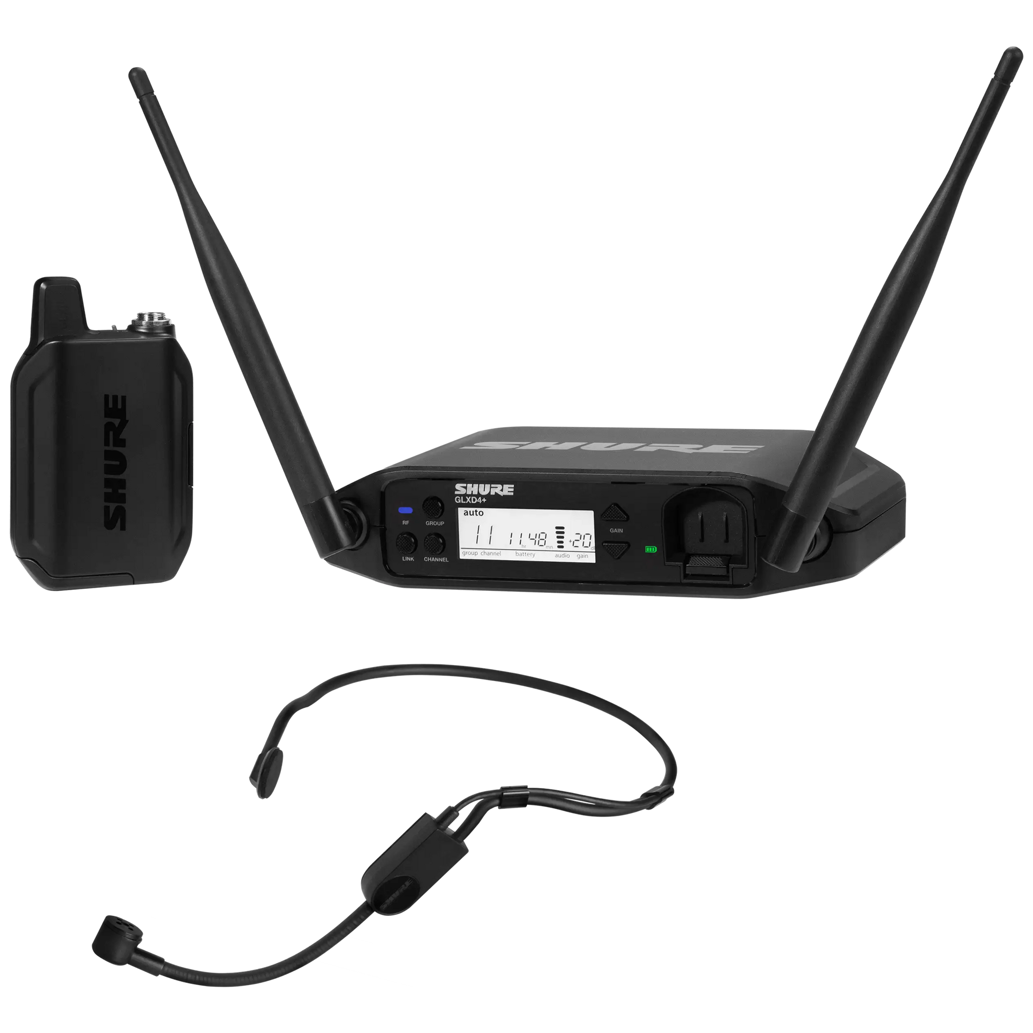 Shure GLXD14+/PGA31 Wireless Headset Microphone System