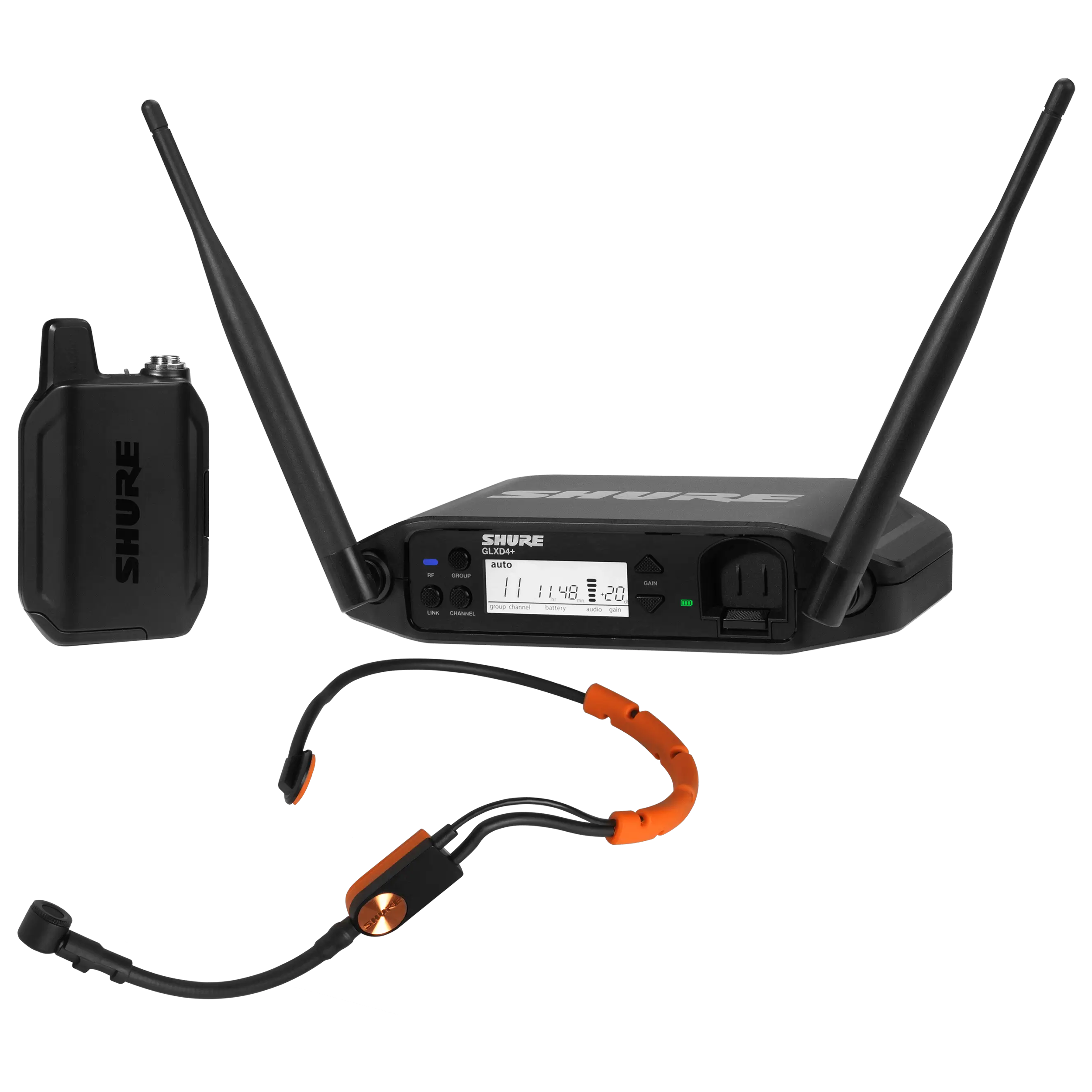 Shure GLXD14+/SM31 Wireless Headset Microphone System